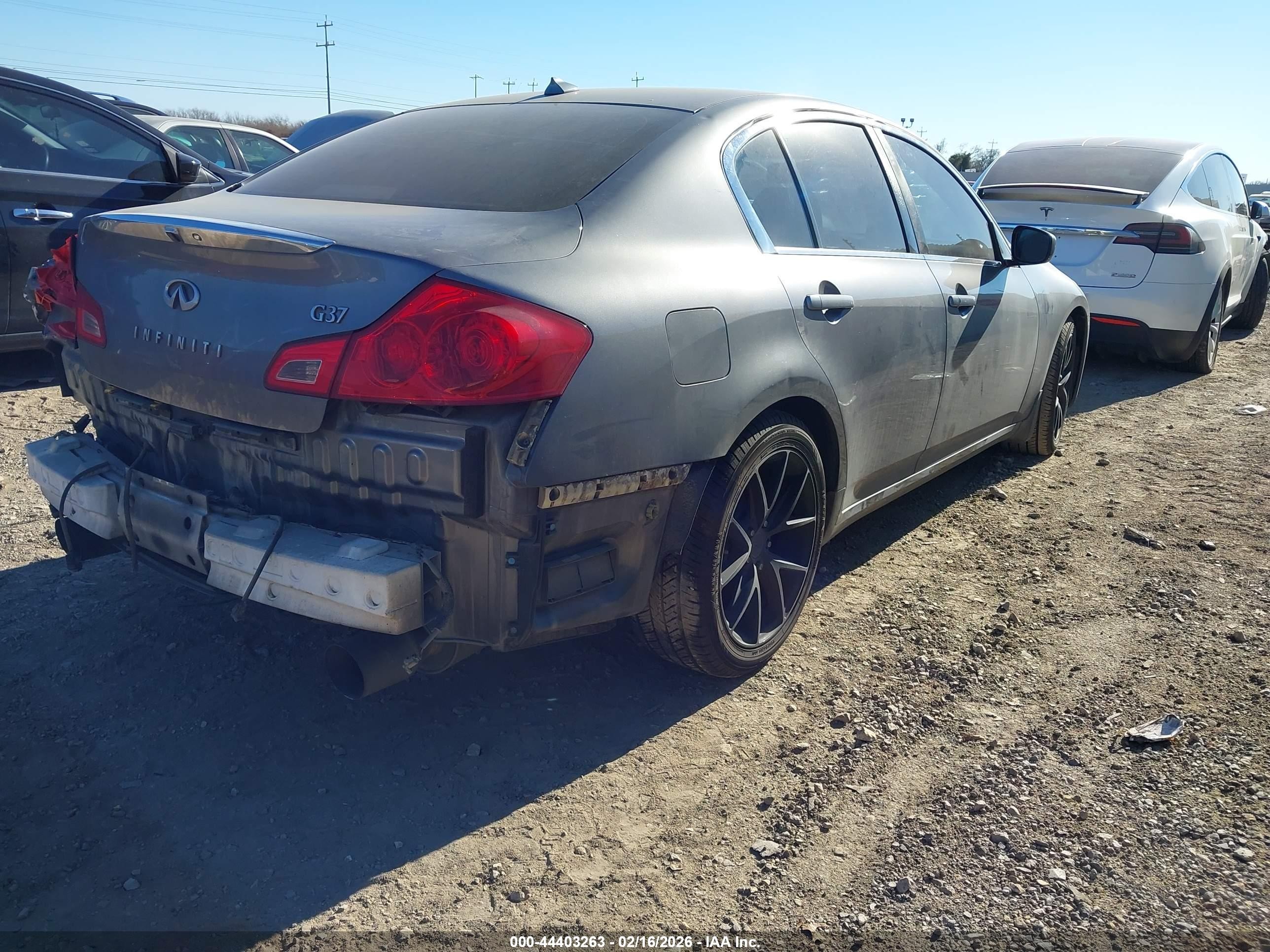 2012 Infiniti G37 Journey Gray vin: JN1CV6AP6CM627718