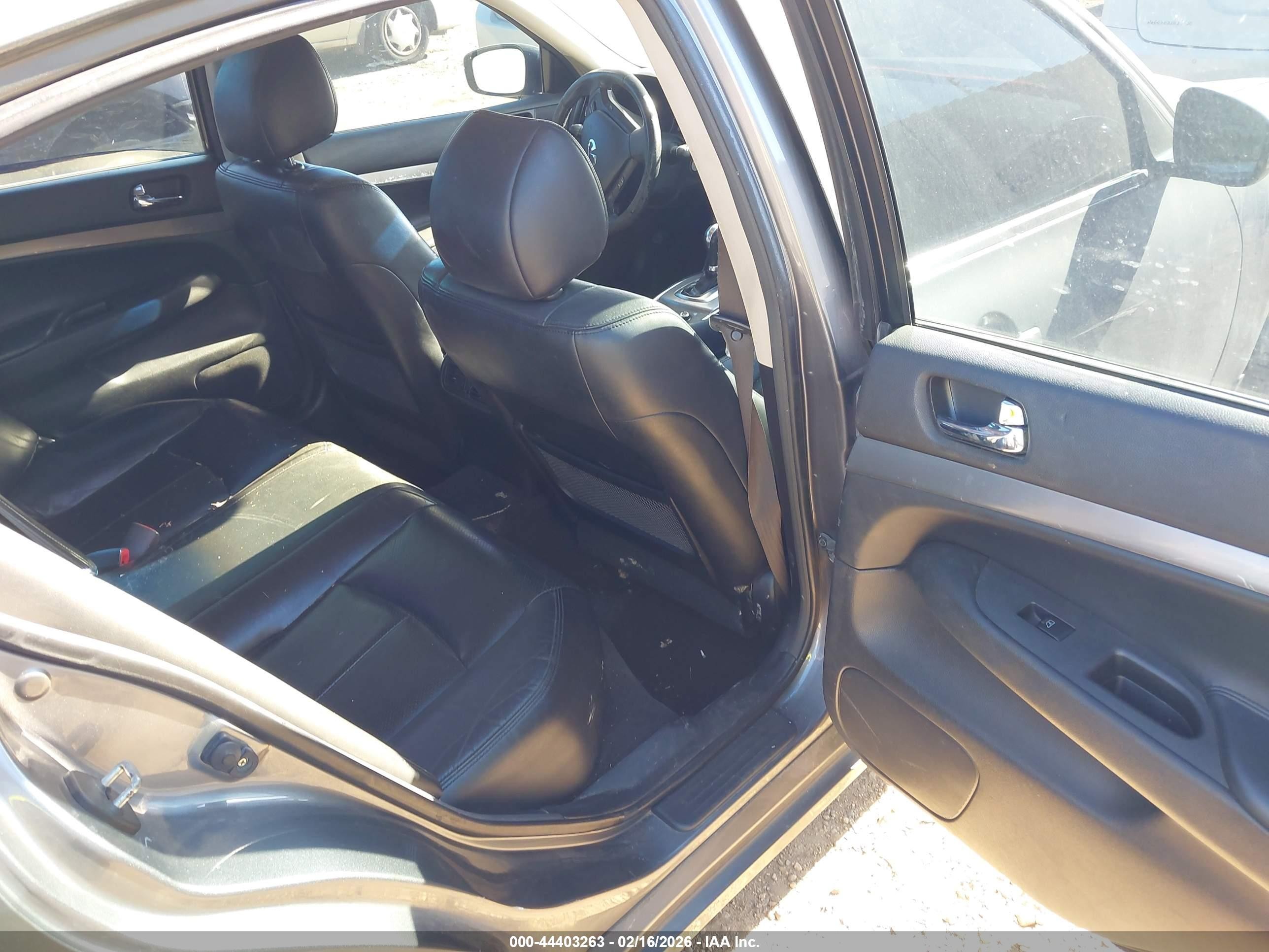 2012 Infiniti G37 Journey Gray vin: JN1CV6AP6CM627718