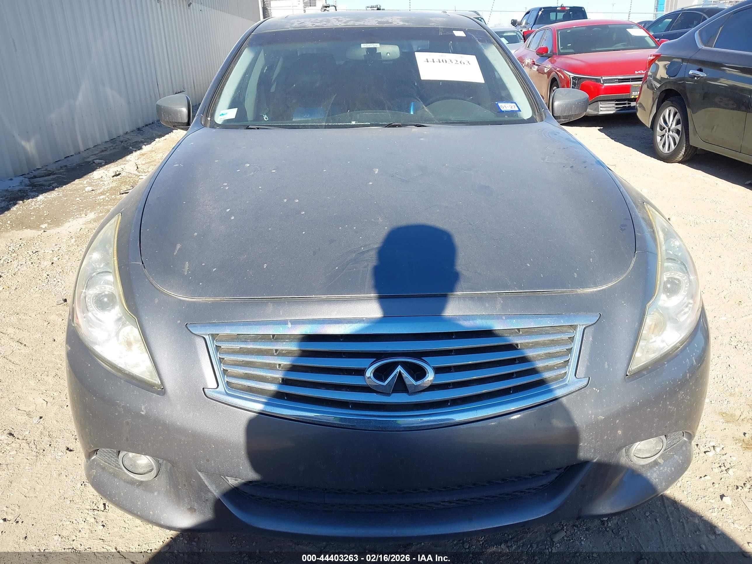 2012 Infiniti G37 Journey Gray vin: JN1CV6AP6CM627718