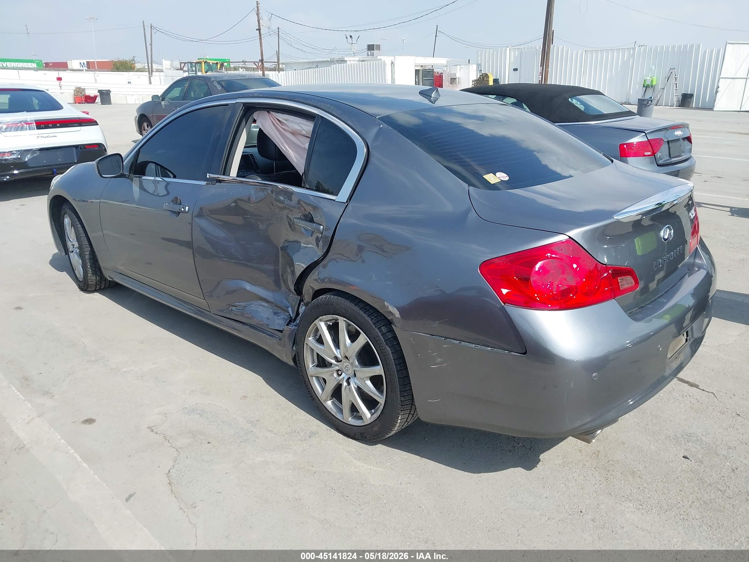 2012 Infiniti G37 Journey Gray vin: JN1CV6AP6CM628738