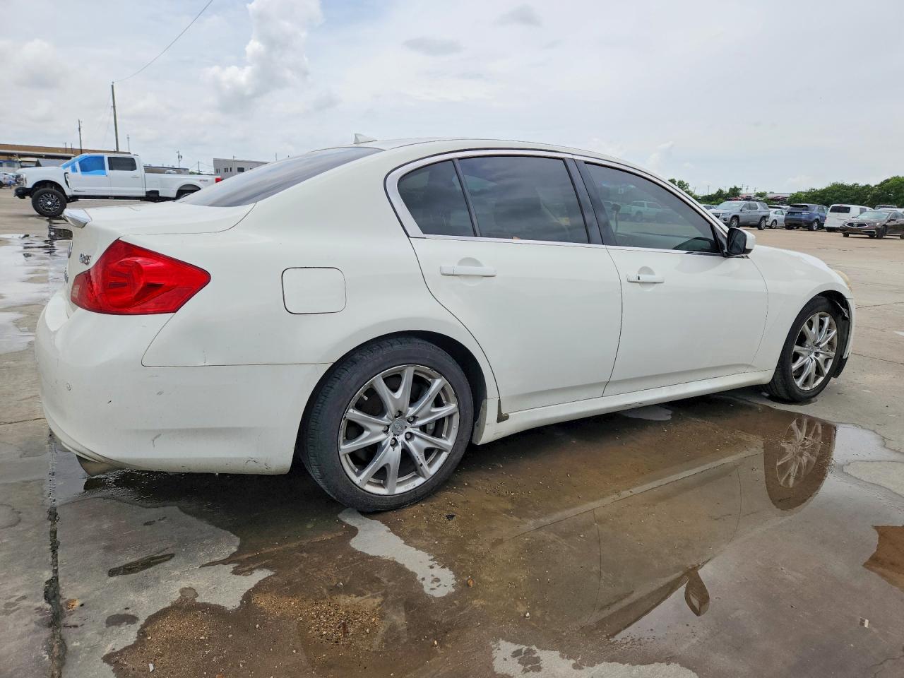 2012 Infiniti G37 Sedan Journey White vin: JN1CV6AP6CM931244