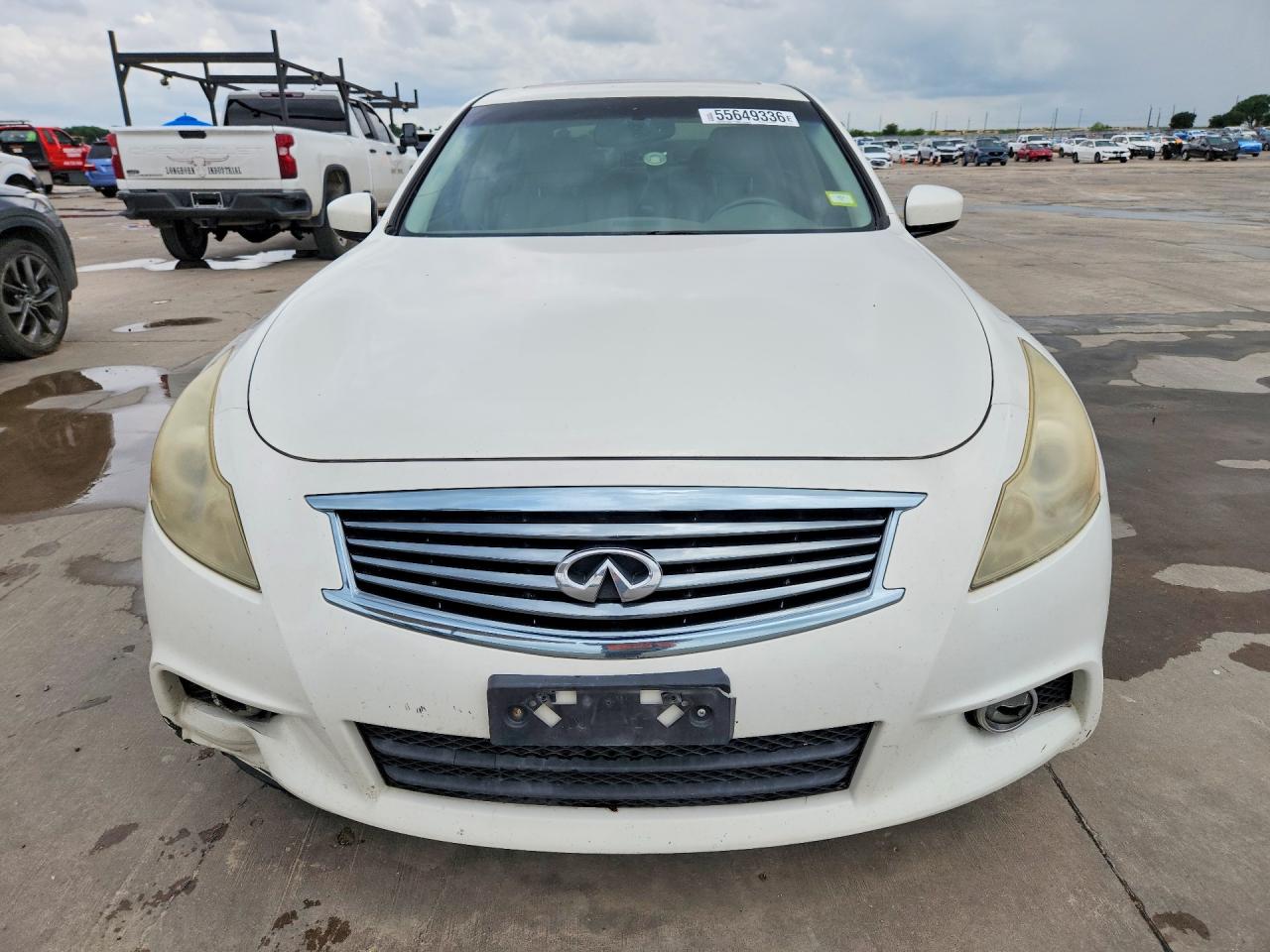 2012 Infiniti G37 Sedan Journey White vin: JN1CV6AP6CM931244