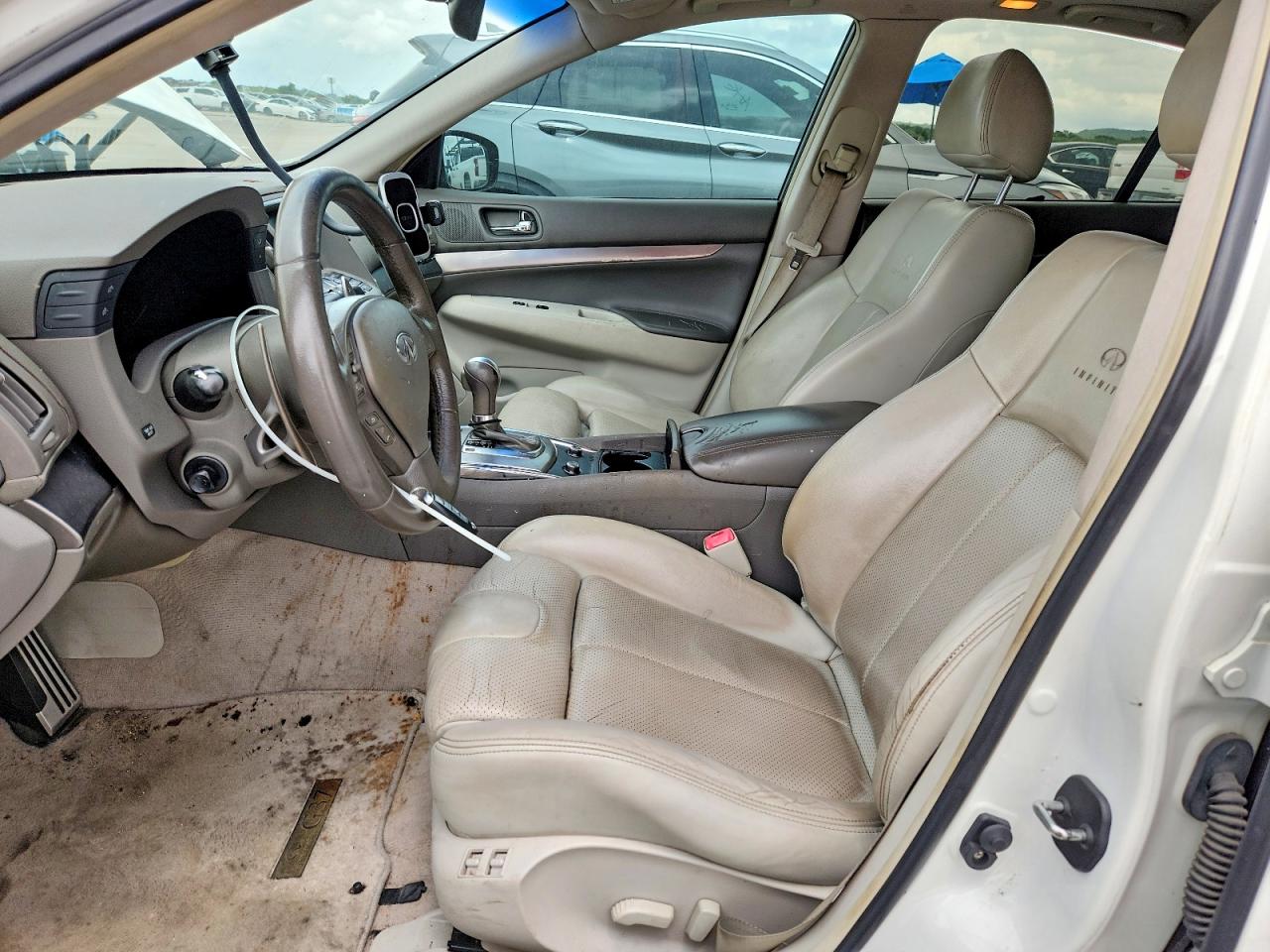 2012 Infiniti G37 Sedan Journey White vin: JN1CV6AP6CM931244