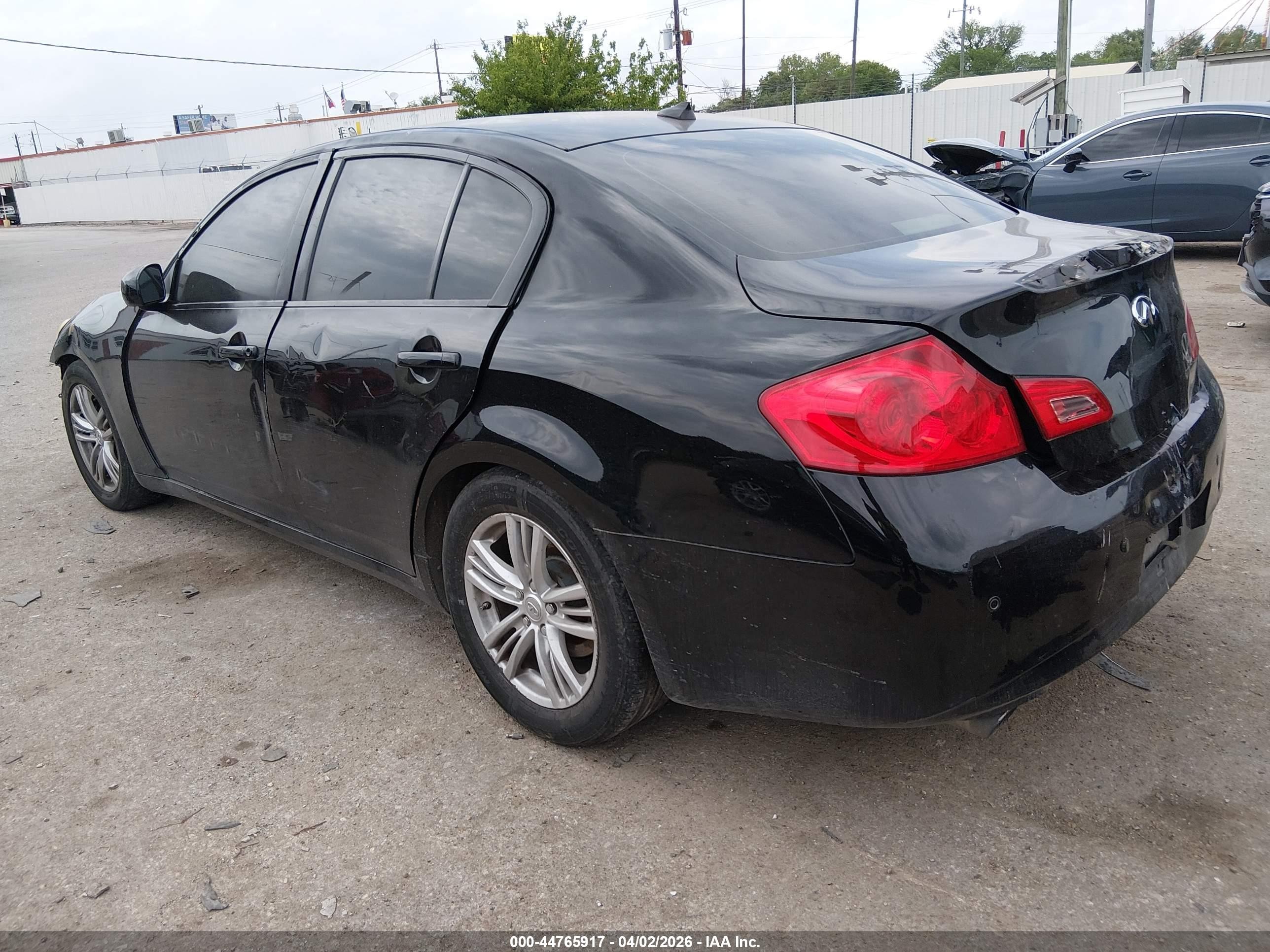 2012 Infiniti G37 Journey Black vin: JN1CV6AP6CM934466