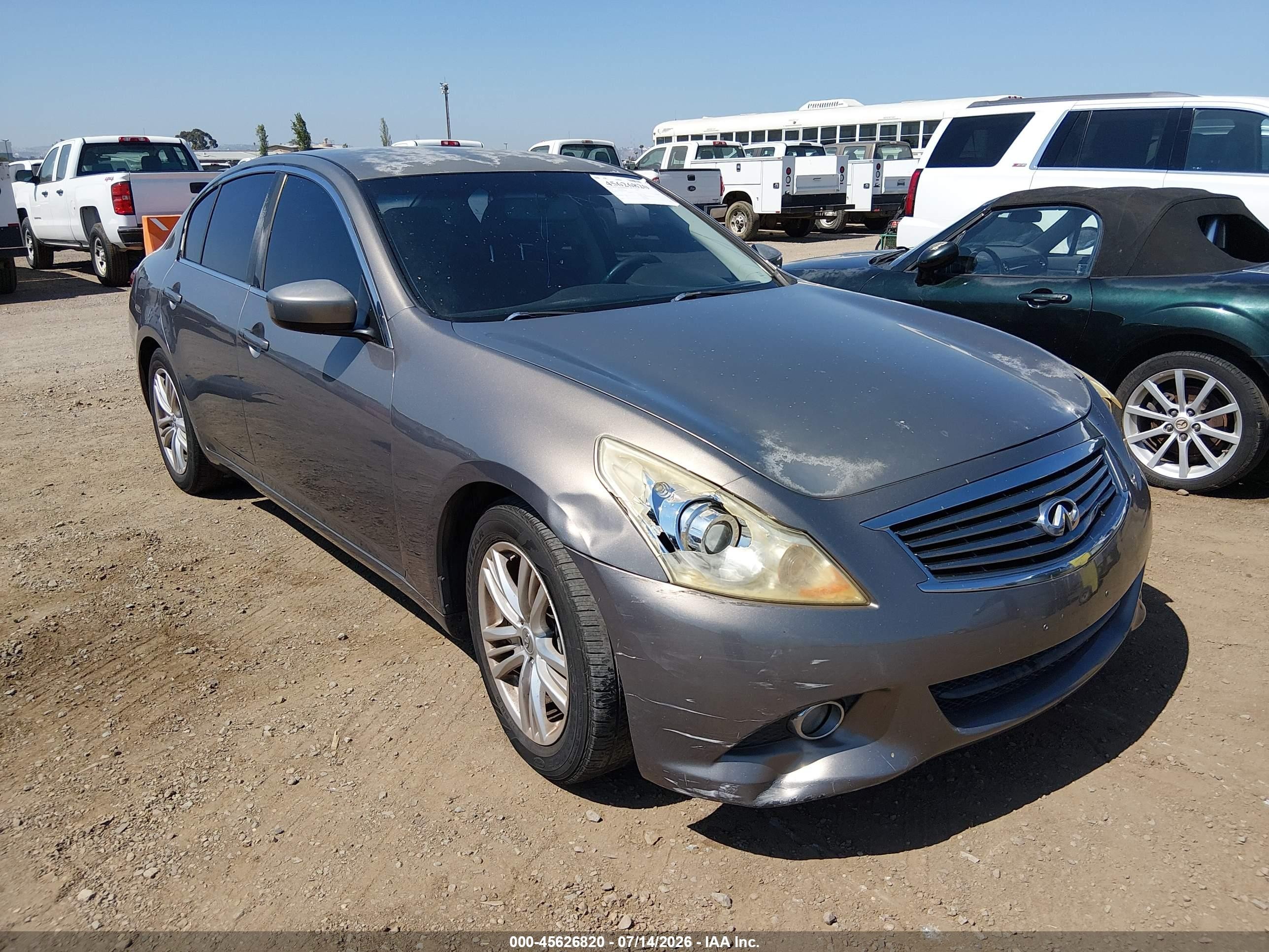 2013 Infiniti G37 Journey Brown vin: JN1CV6AP6DM301984