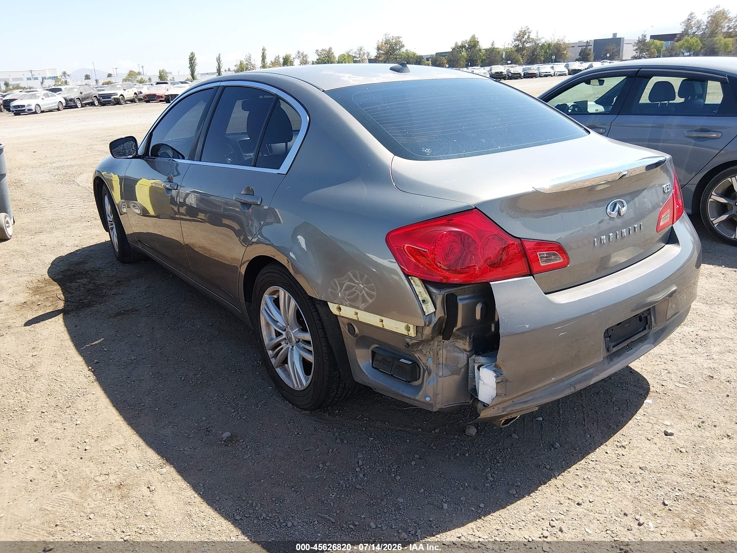 2013 Infiniti G37 Journey Brown vin: JN1CV6AP6DM301984