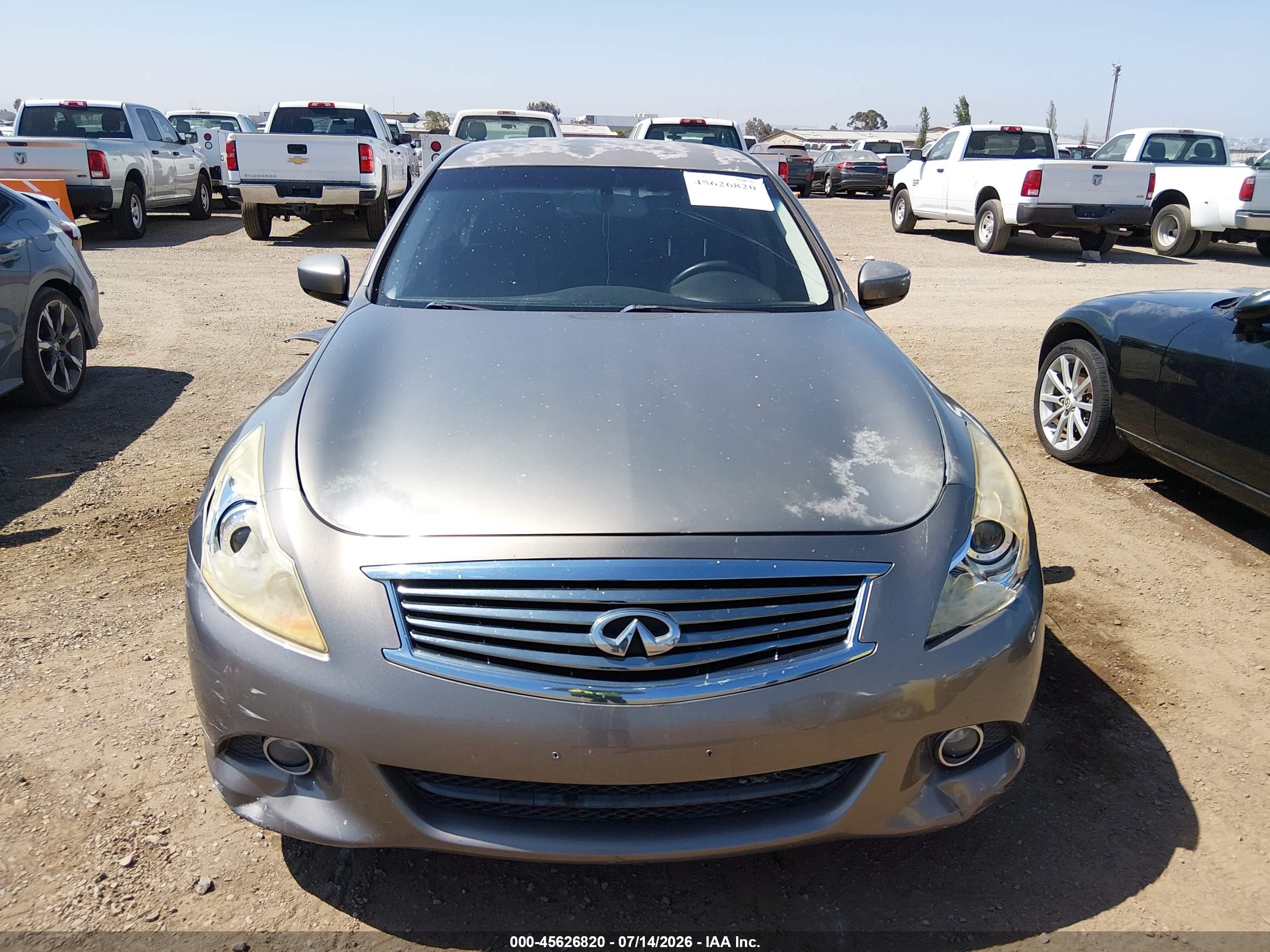 2013 Infiniti G37 Journey Brown vin: JN1CV6AP6DM301984