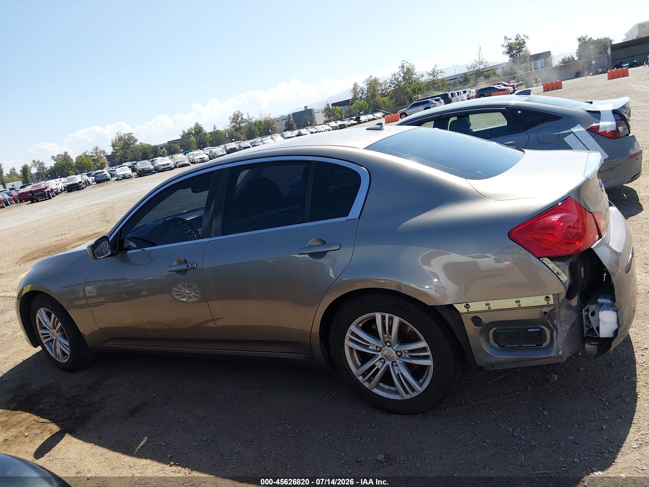2013 Infiniti G37 Journey Brown vin: JN1CV6AP6DM301984