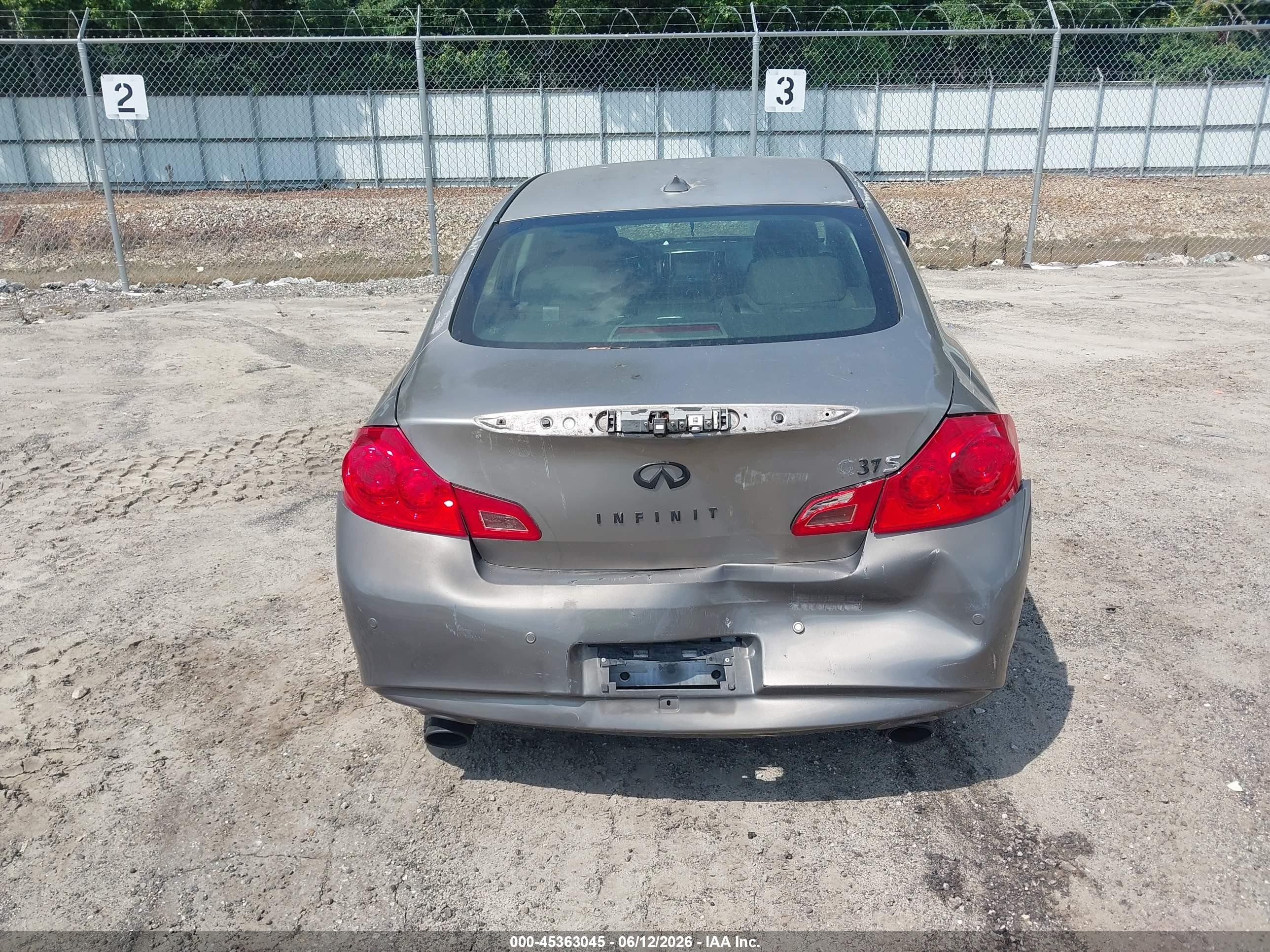 2013 Infiniti G37 Journey Gray vin: JN1CV6AP6DM302004