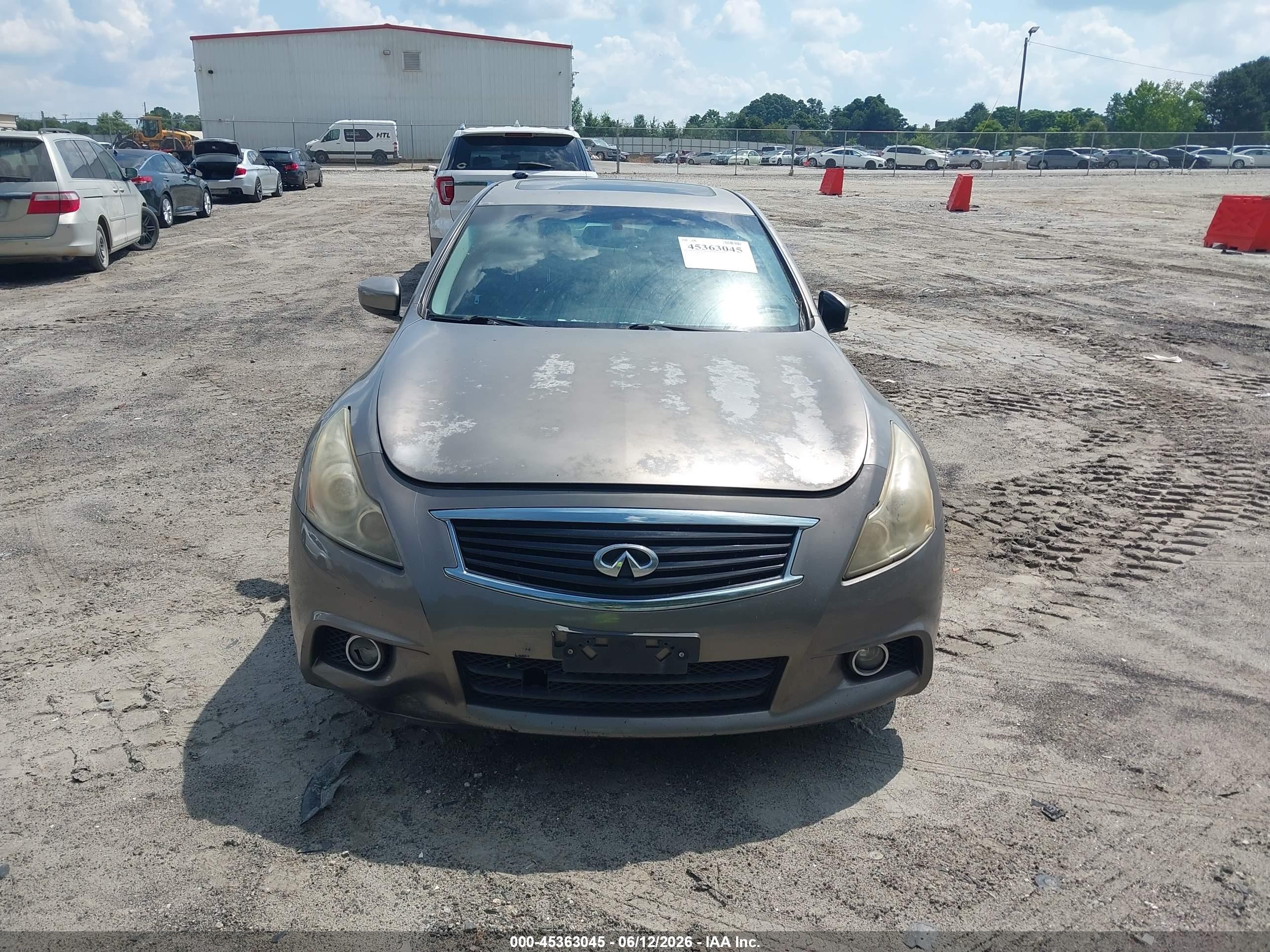 2013 Infiniti G37 Journey Gray vin: JN1CV6AP6DM302004