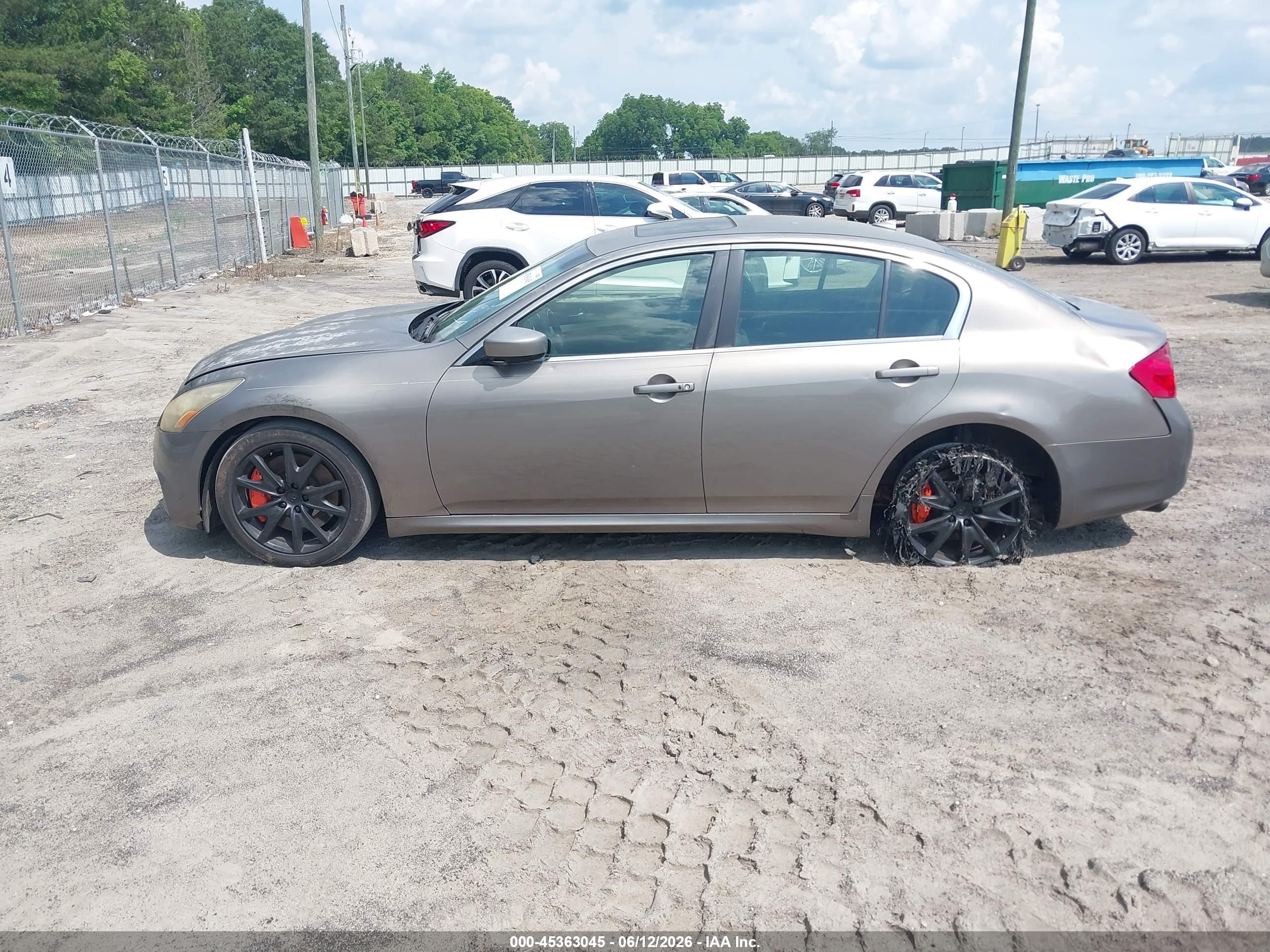 2013 Infiniti G37 Journey Gray vin: JN1CV6AP6DM302004