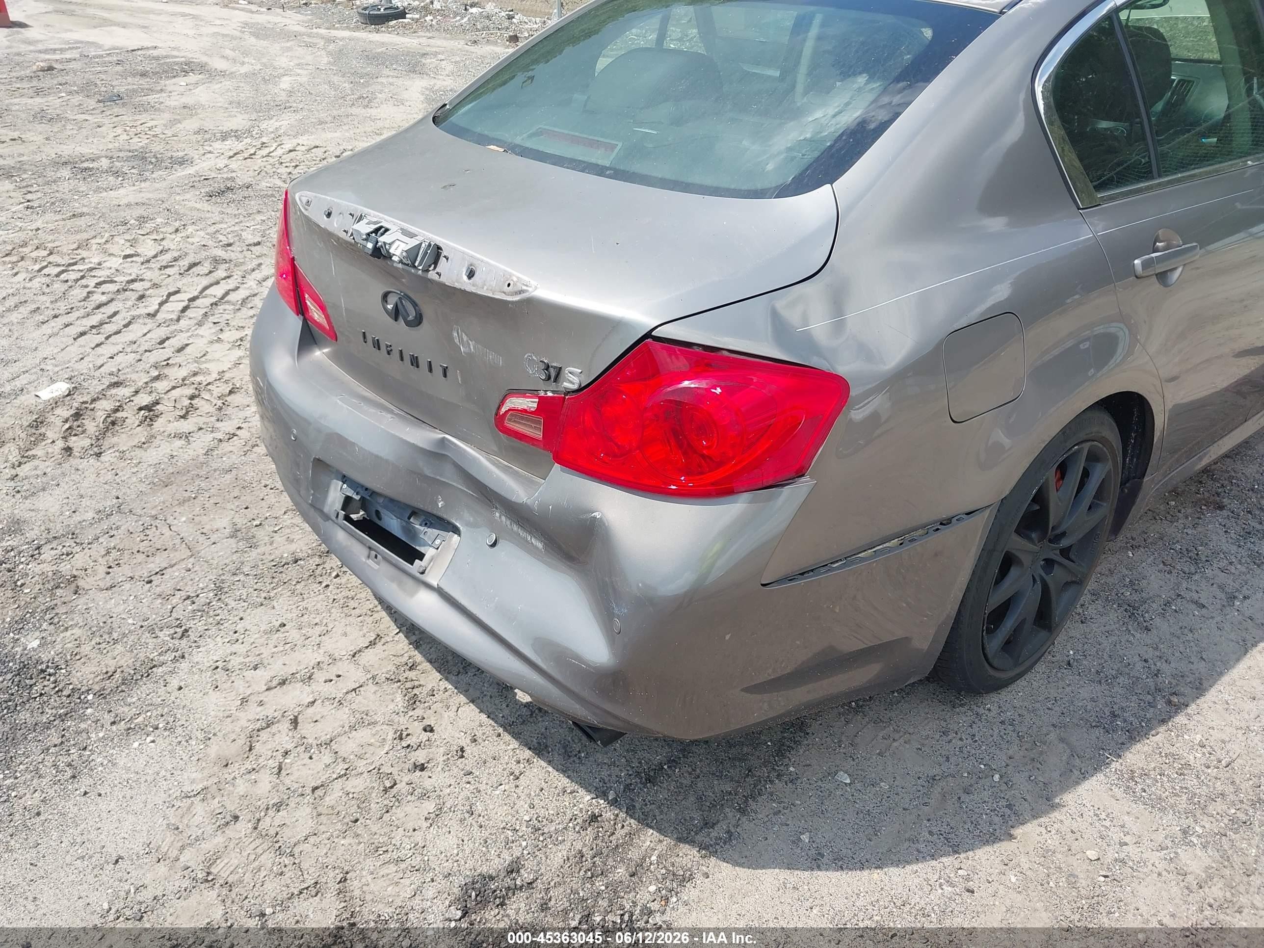 2013 Infiniti G37 Journey Gray vin: JN1CV6AP6DM302004