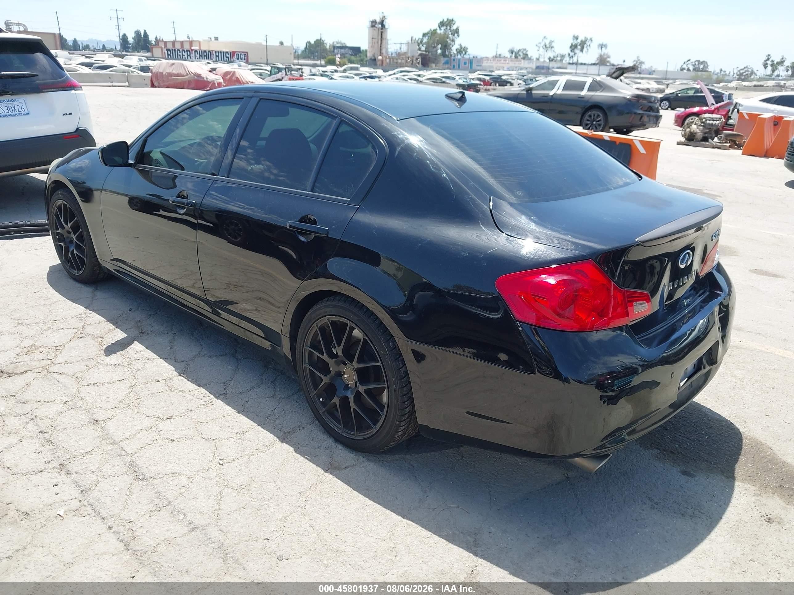 2013 Infiniti G37 Sport Black vin: JN1CV6AP6DM303119