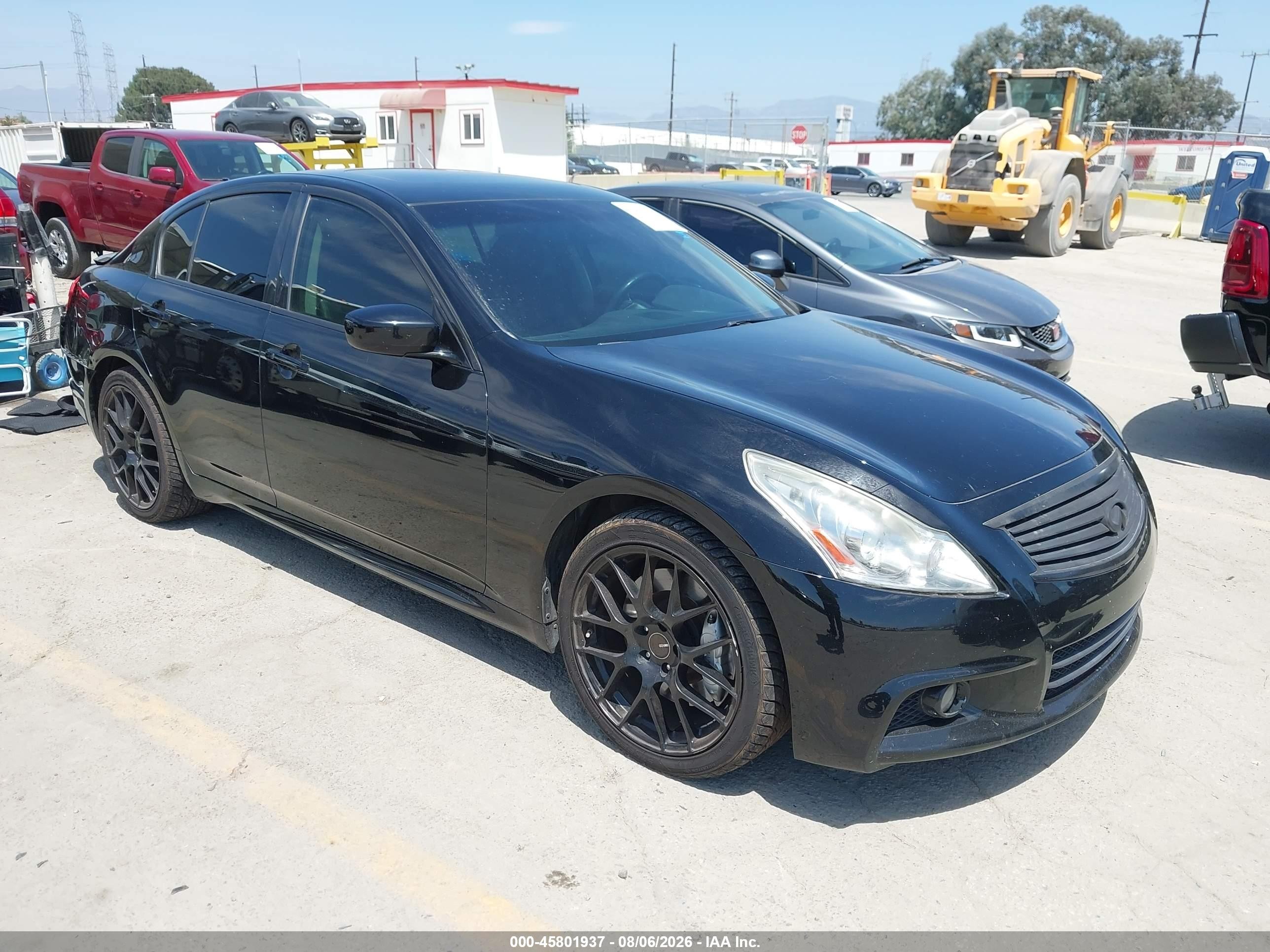 2013 Infiniti G37 Sport Black vin: JN1CV6AP6DM303119