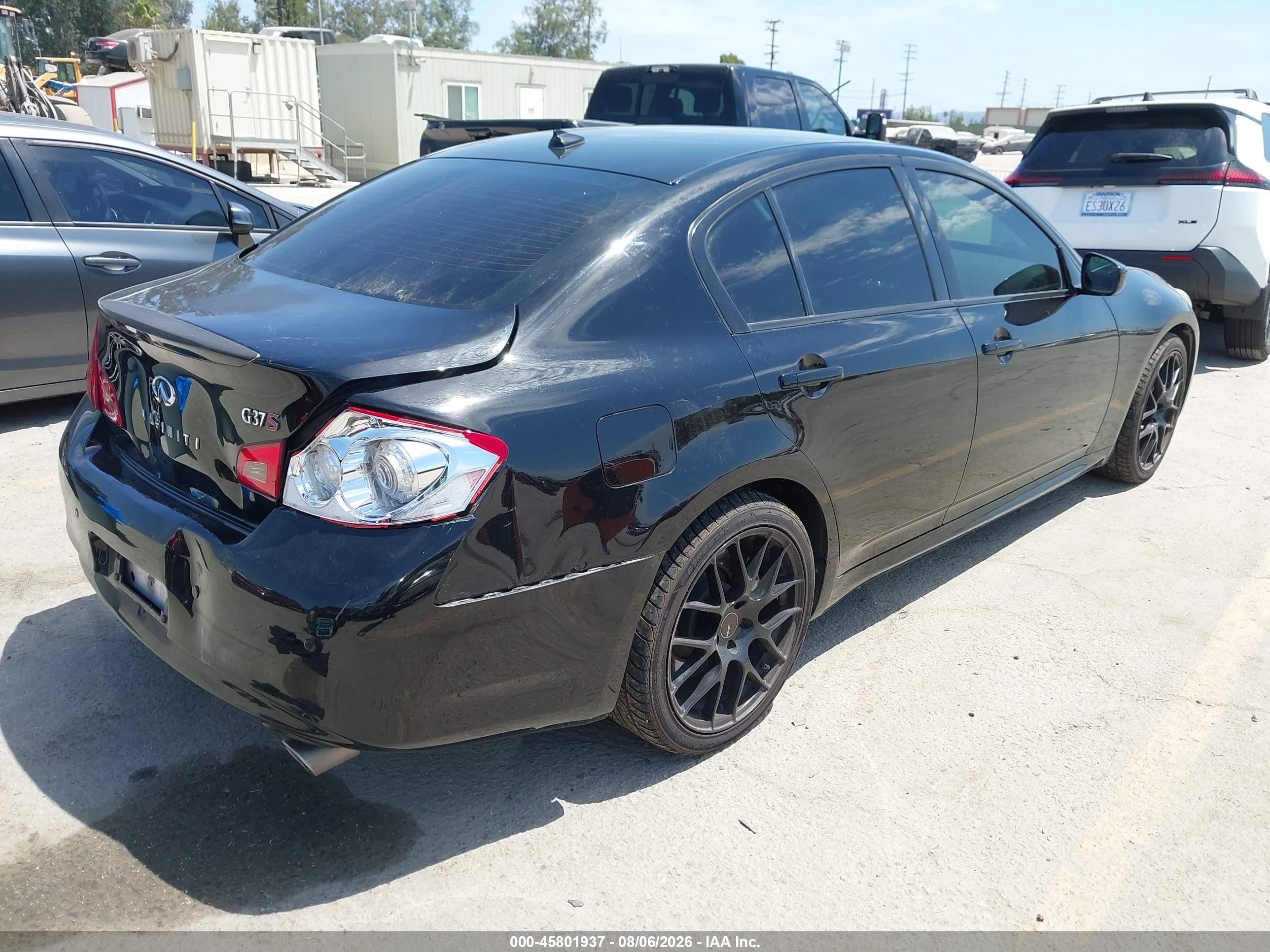 2013 Infiniti G37 Sport Black vin: JN1CV6AP6DM303119