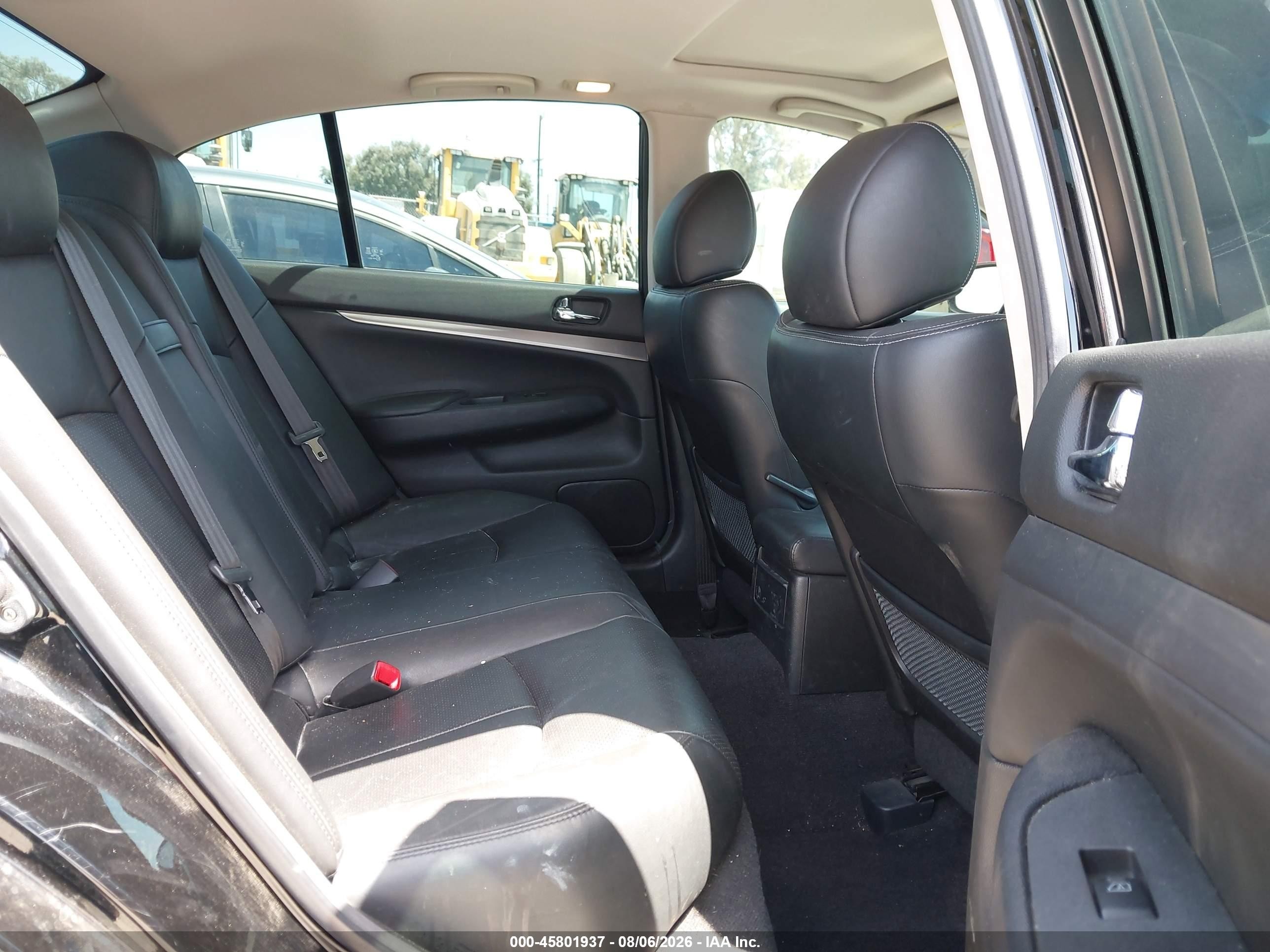 2013 Infiniti G37 Sport Black vin: JN1CV6AP6DM303119