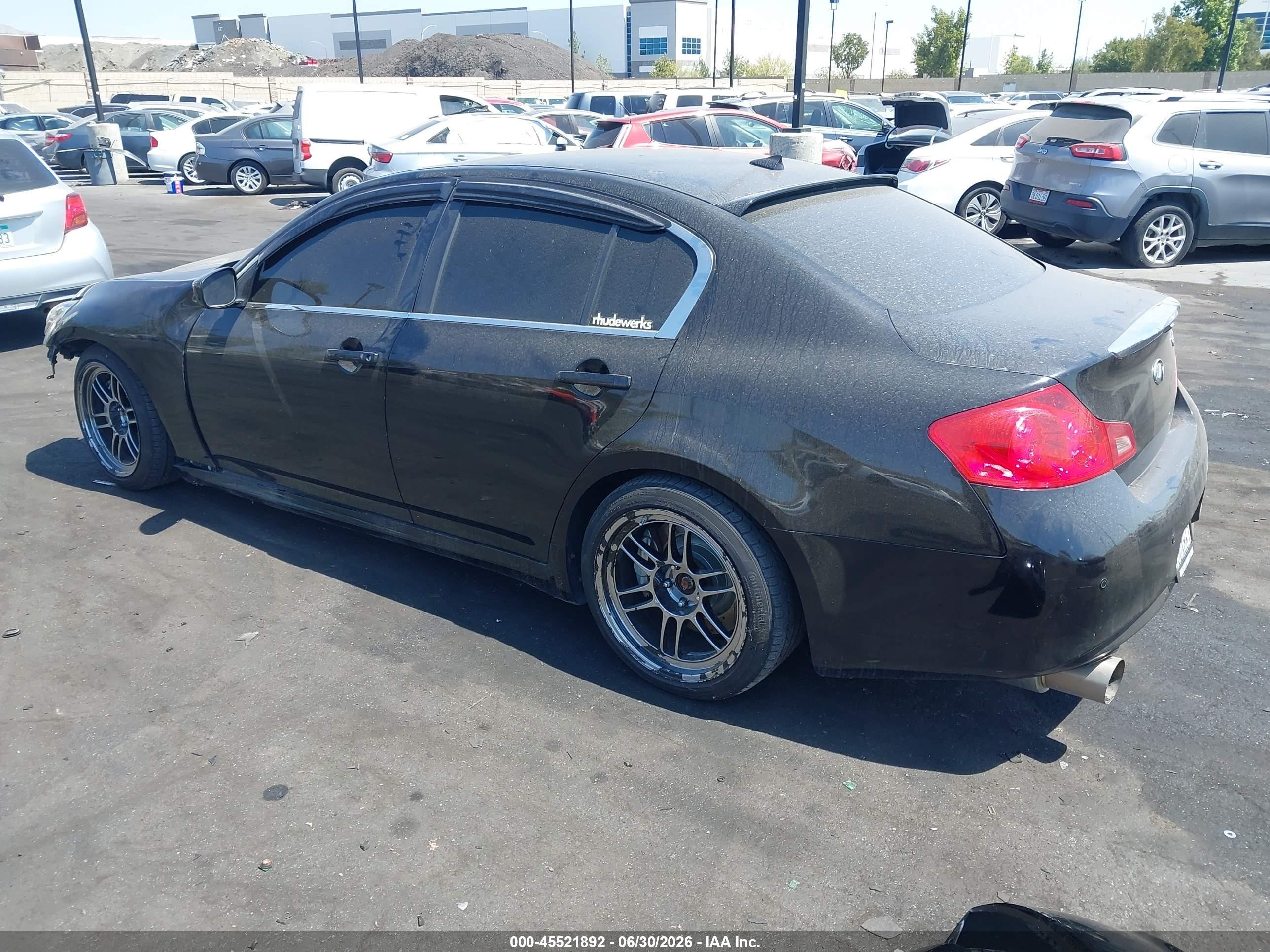 2013 Infiniti G37 Journey Черный vin: JN1CV6AP6DM714391