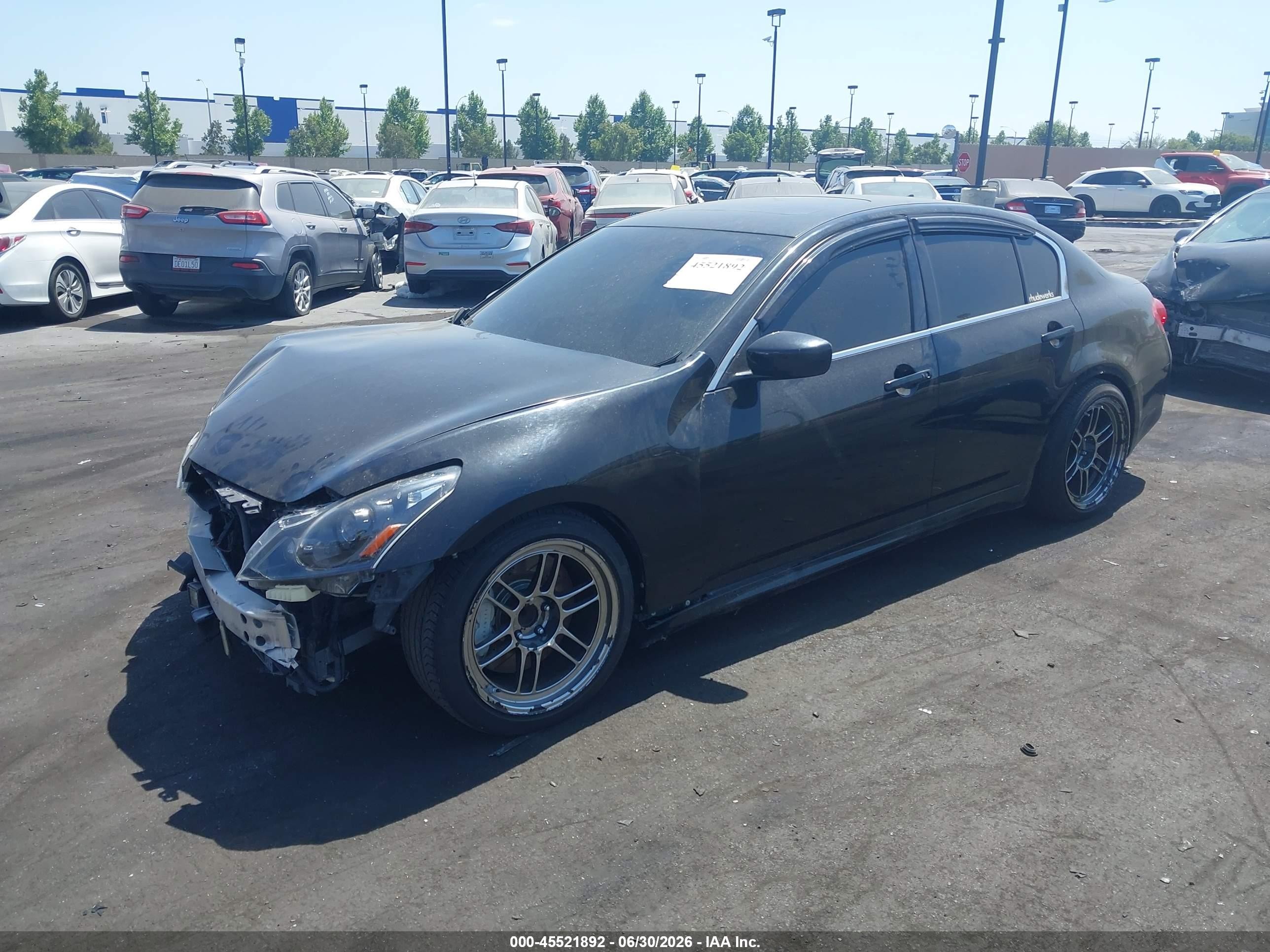 2013 Infiniti G37 Journey Черный vin: JN1CV6AP6DM714391