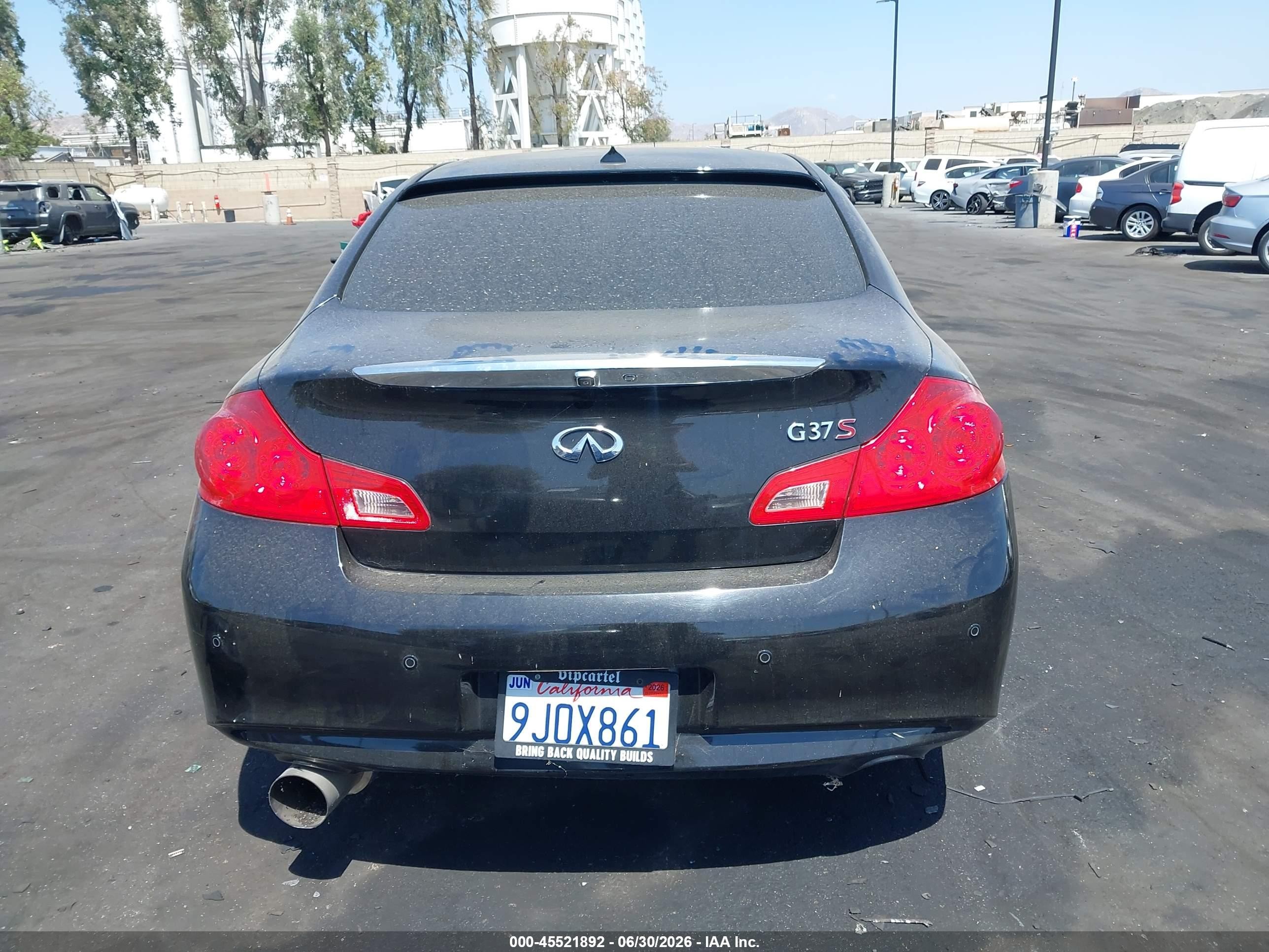 2013 Infiniti G37 Journey Черный vin: JN1CV6AP6DM714391