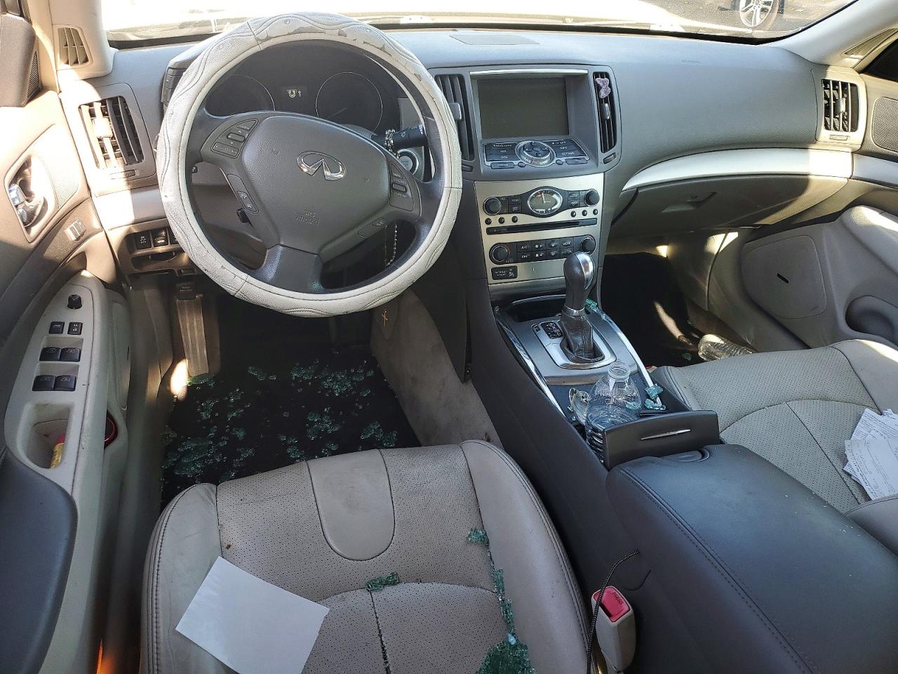2013 Infiniti G37 Sedan Journey White vin: JN1CV6AP6DM716027