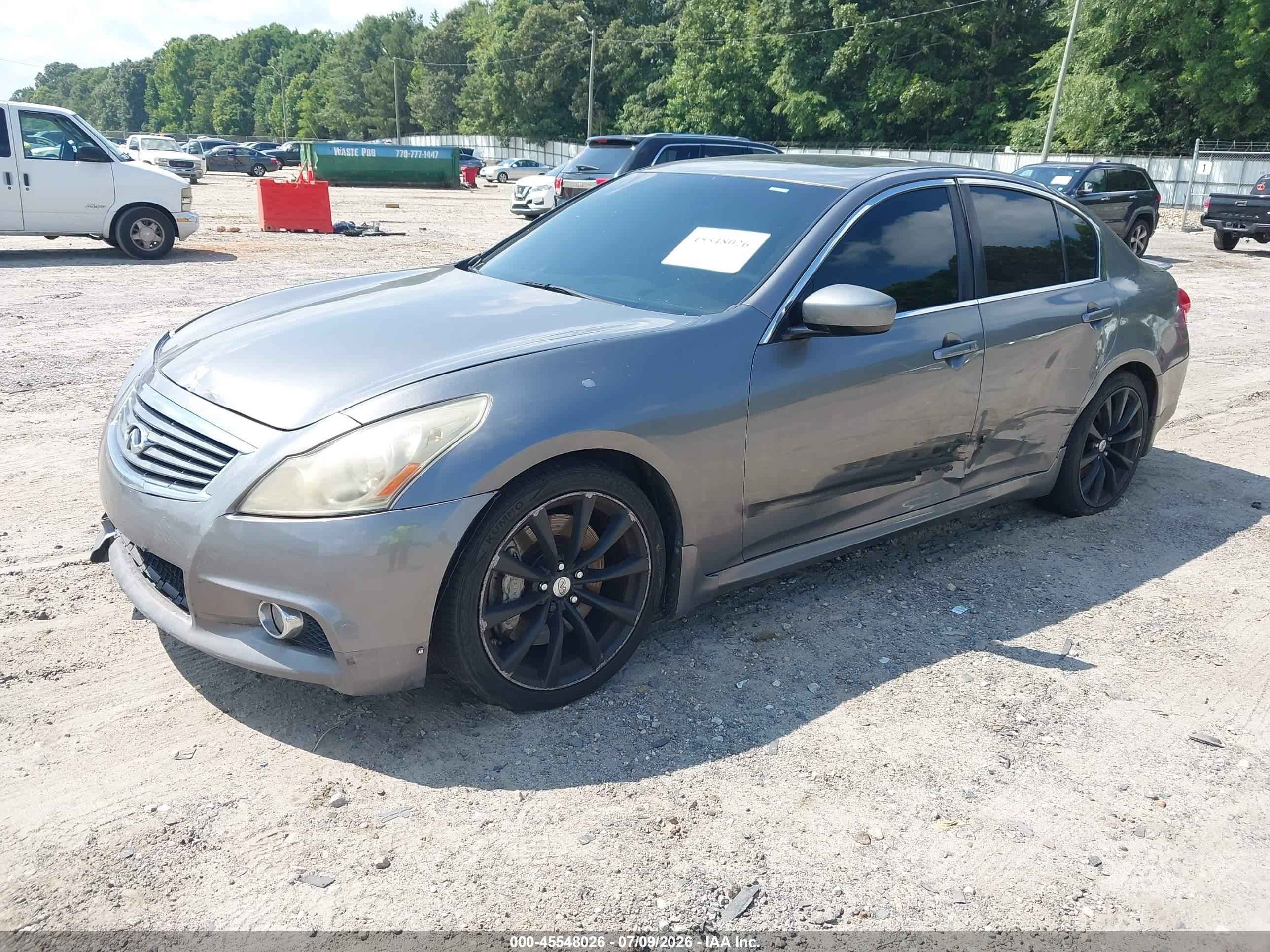 2013 Infiniti G37 Journey Серый vin: JN1CV6AP6DM716187