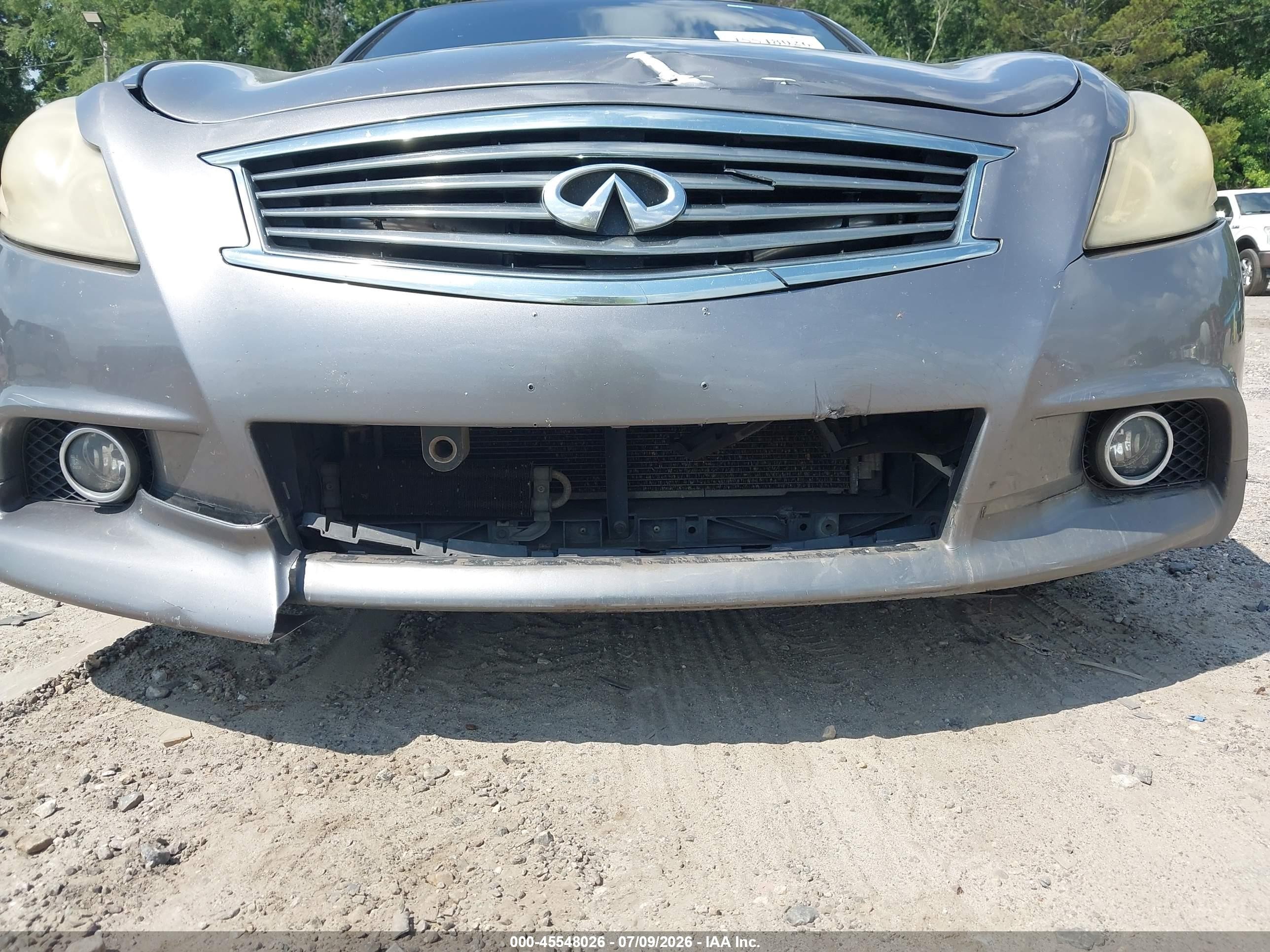 2013 Infiniti G37 Journey Серый vin: JN1CV6AP6DM716187