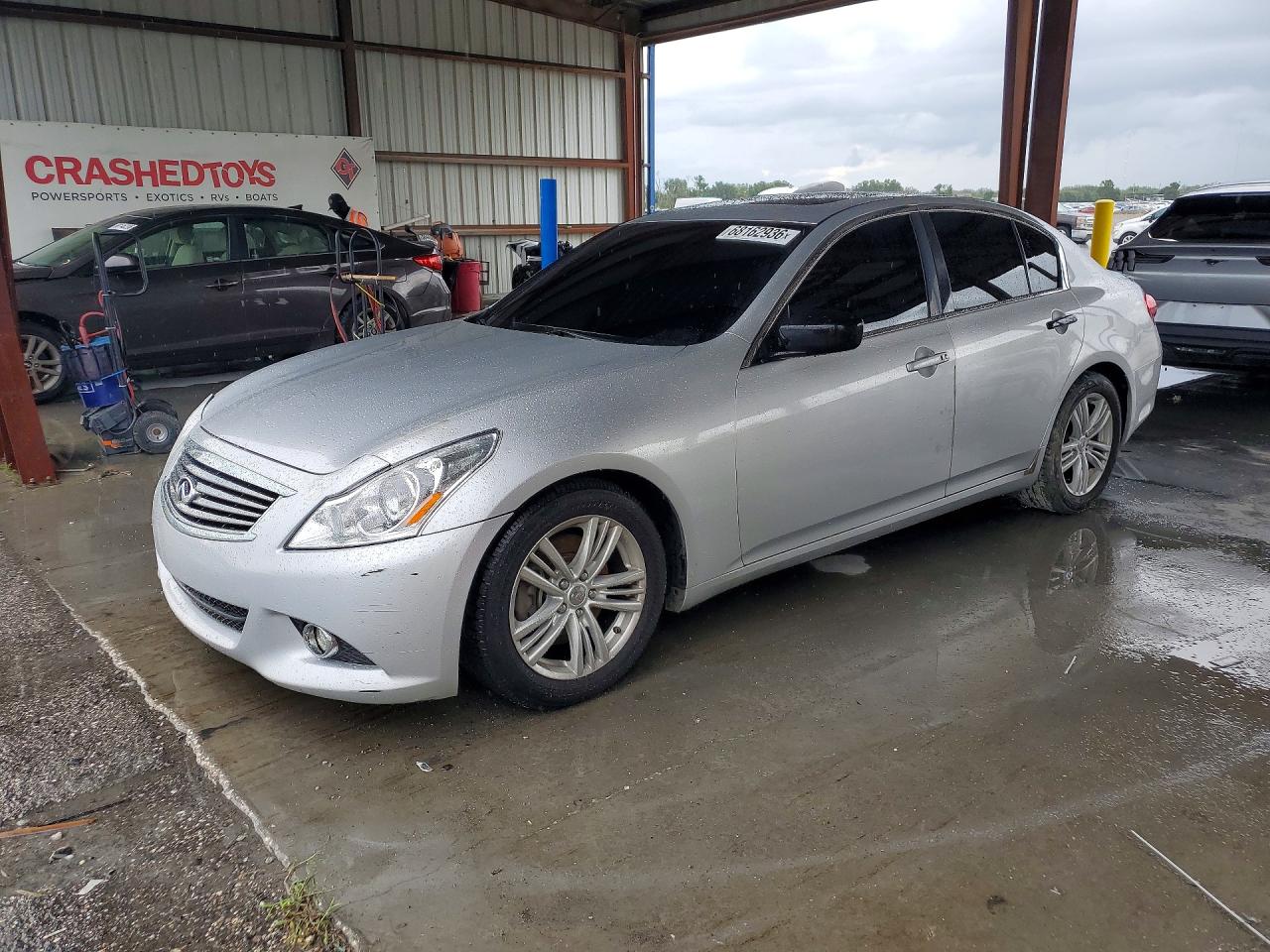 2013 Infiniti G37 Sedan Journey Silver vin: JN1CV6AP6DM716433