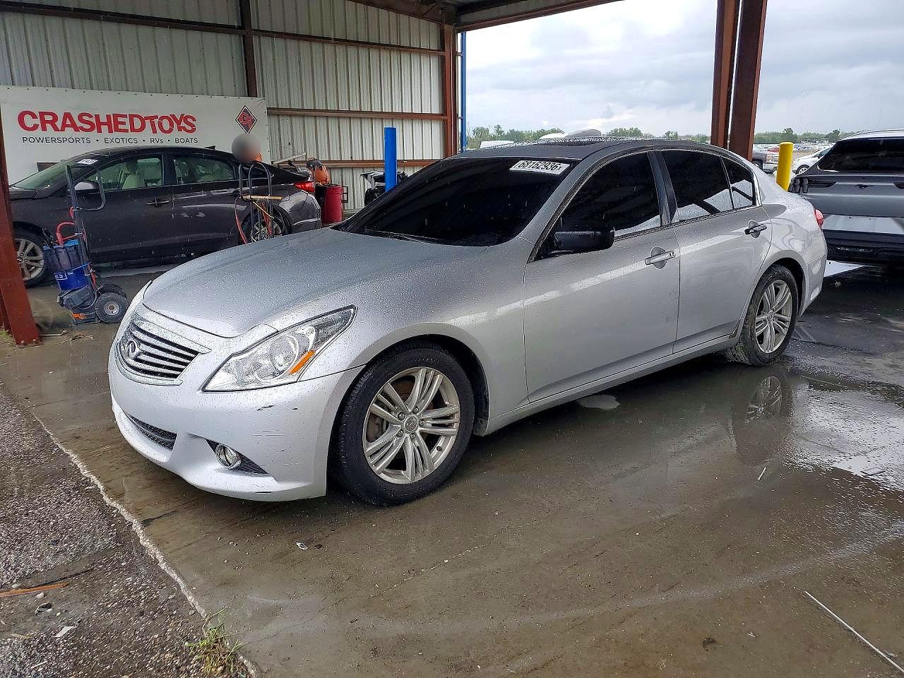 2013 Infiniti G37 Sedan Journey Silver vin: JN1CV6AP6DM716433