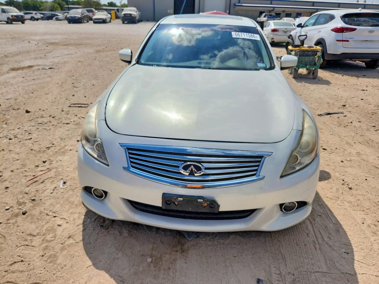 2013 Infiniti G37 Sedan Journey White vin: JN1CV6AP6DM717162