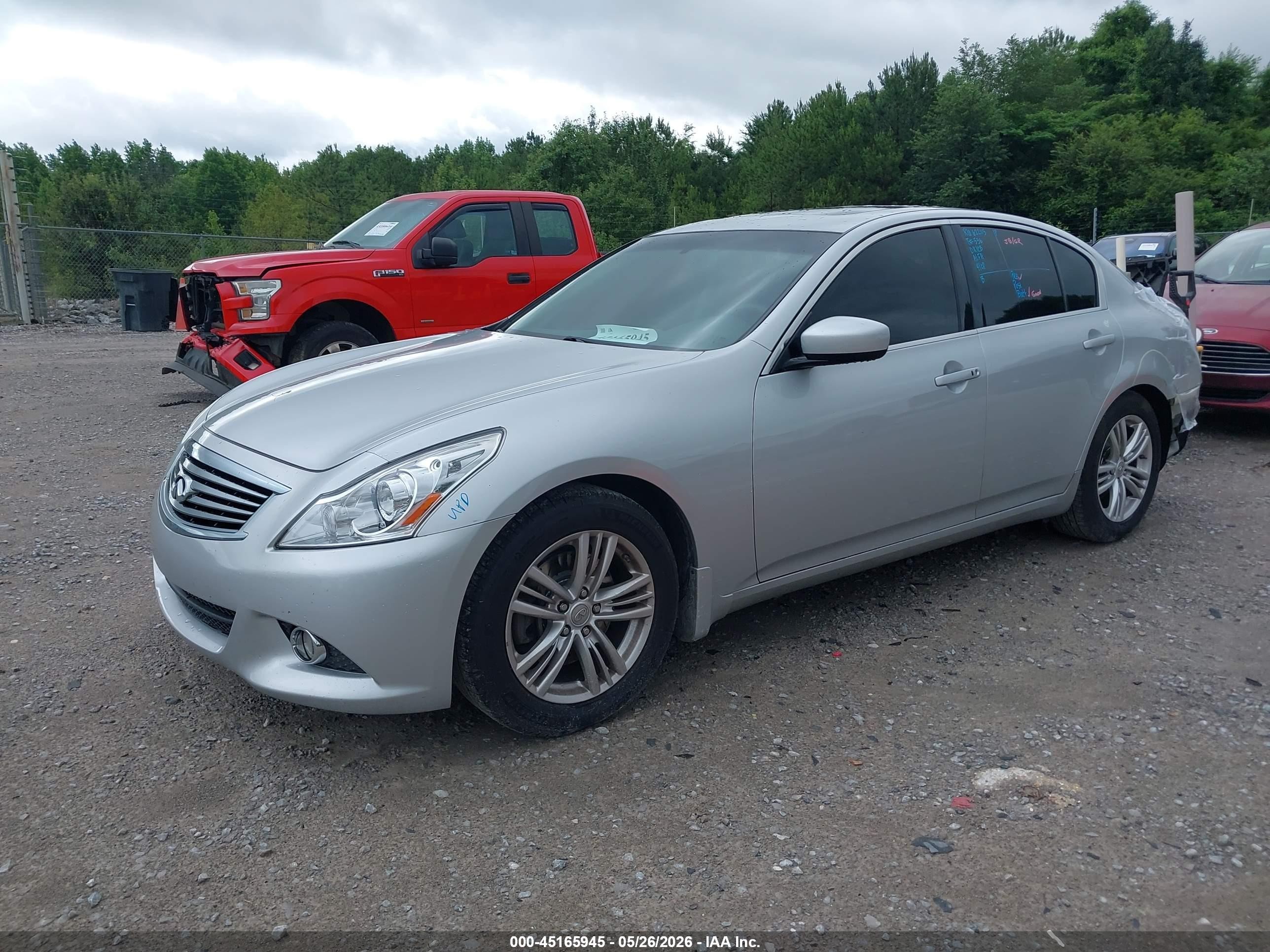 2013 Infiniti G37 Journey Серебряный vin: JN1CV6AP6DM717632