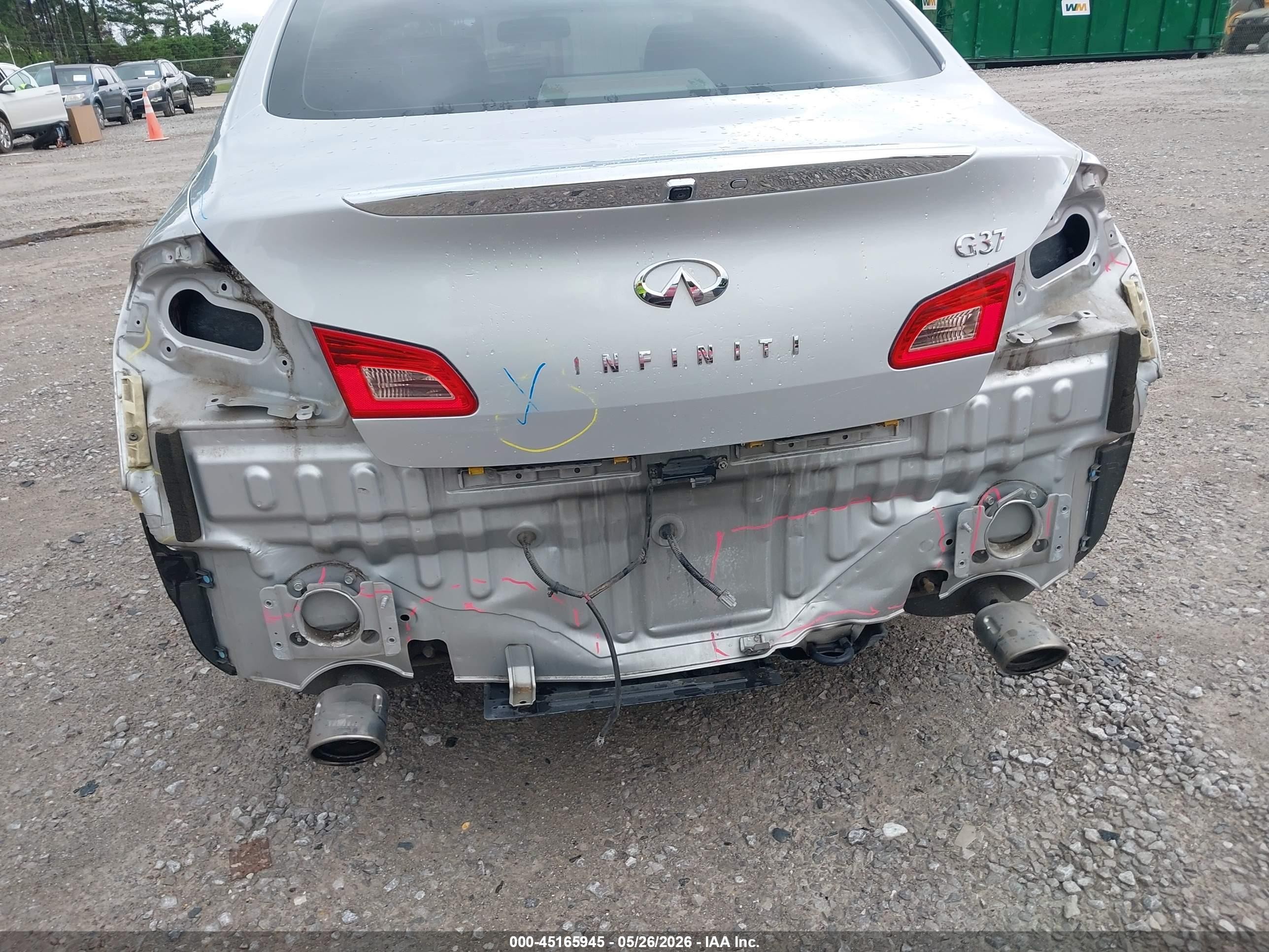 2013 Infiniti G37 Journey Серебряный vin: JN1CV6AP6DM717632
