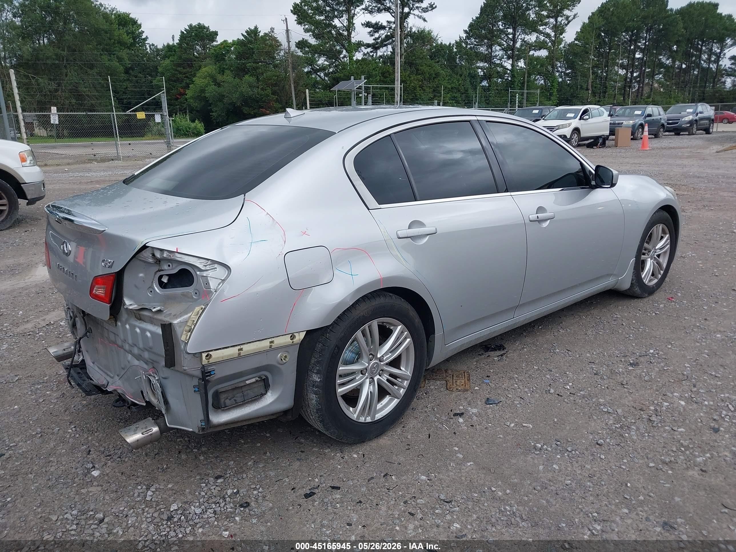 2013 Infiniti G37 Journey Серебряный vin: JN1CV6AP6DM717632