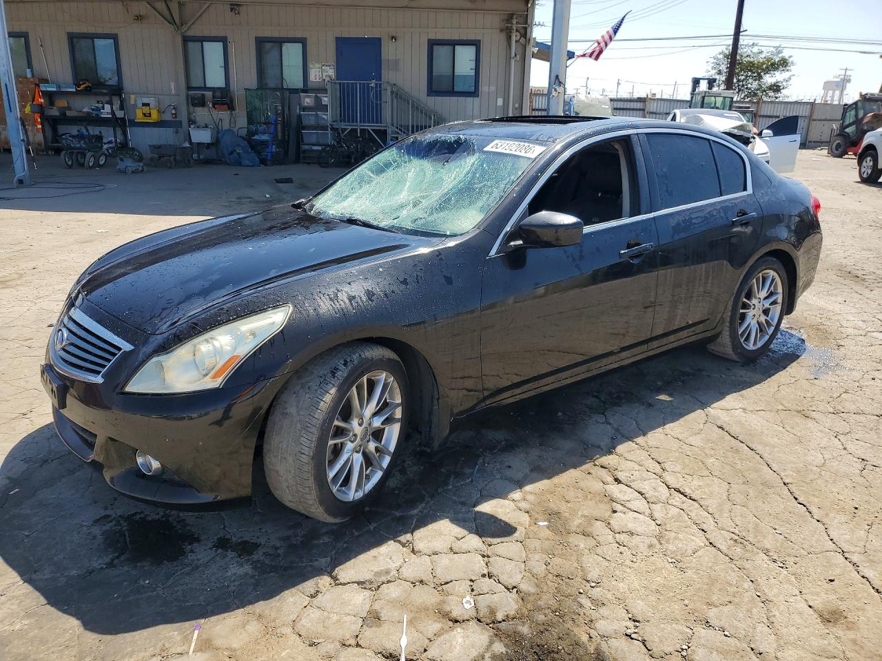2013 Infiniti G37 Sedan Journey Черный vin: JN1CV6AP6DM718182