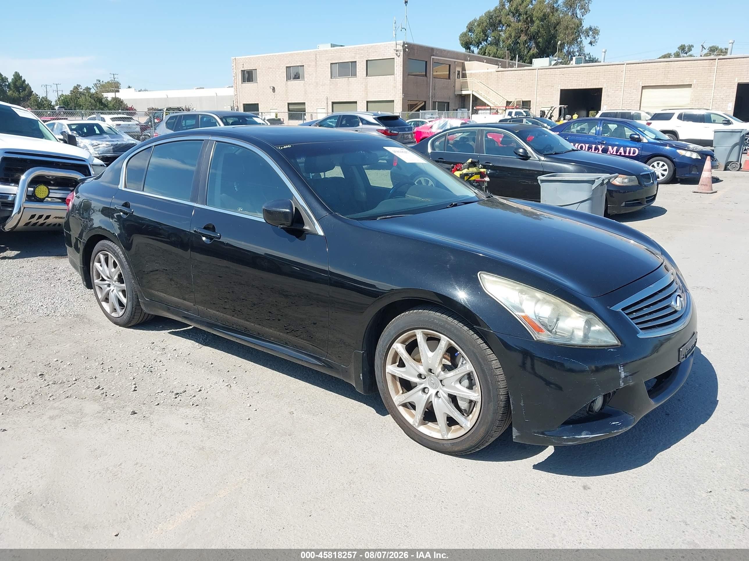 2013 Infiniti G37 Journey Black vin: JN1CV6AP6DM718733