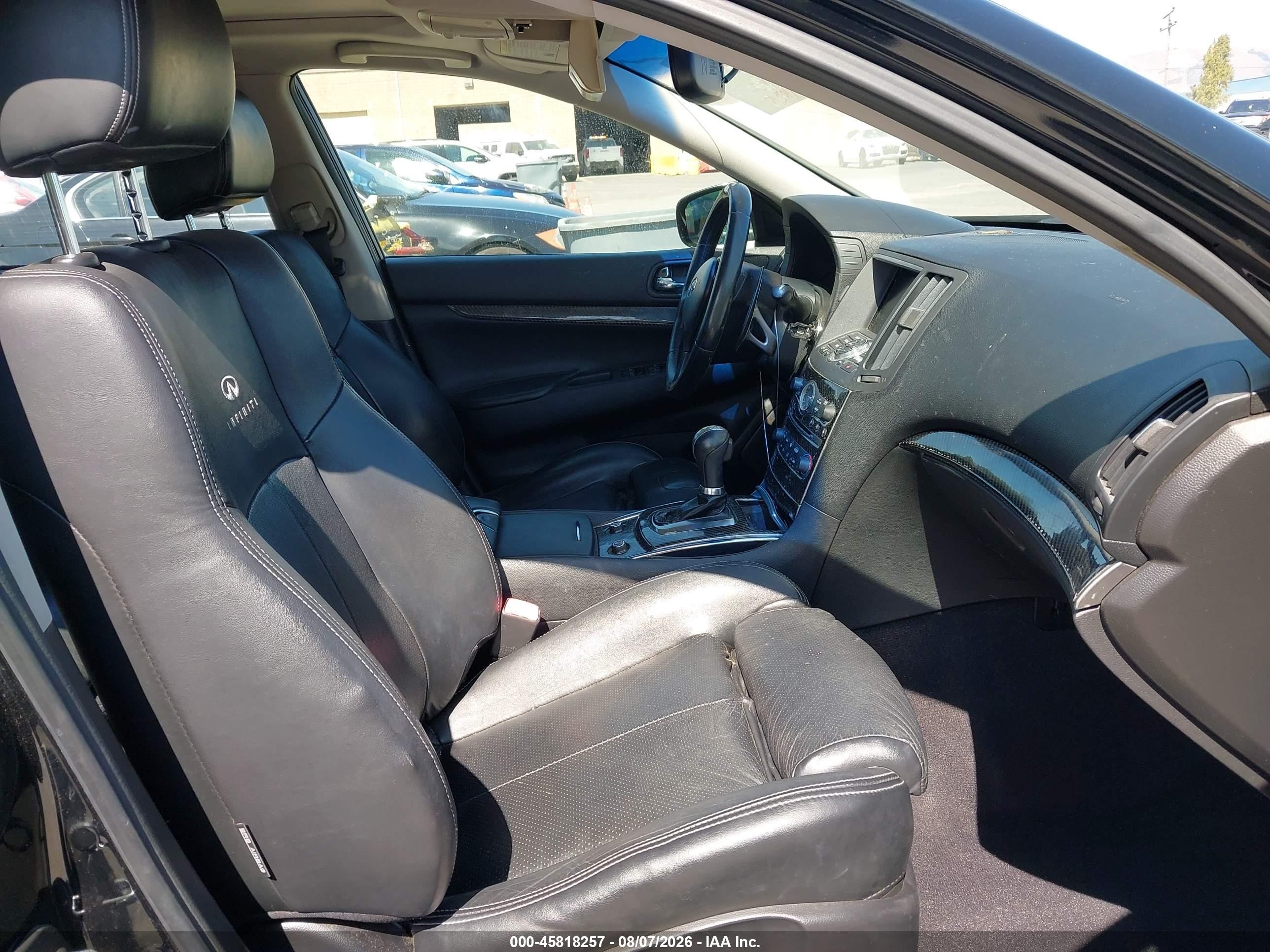 2013 Infiniti G37 Journey Black vin: JN1CV6AP6DM718733