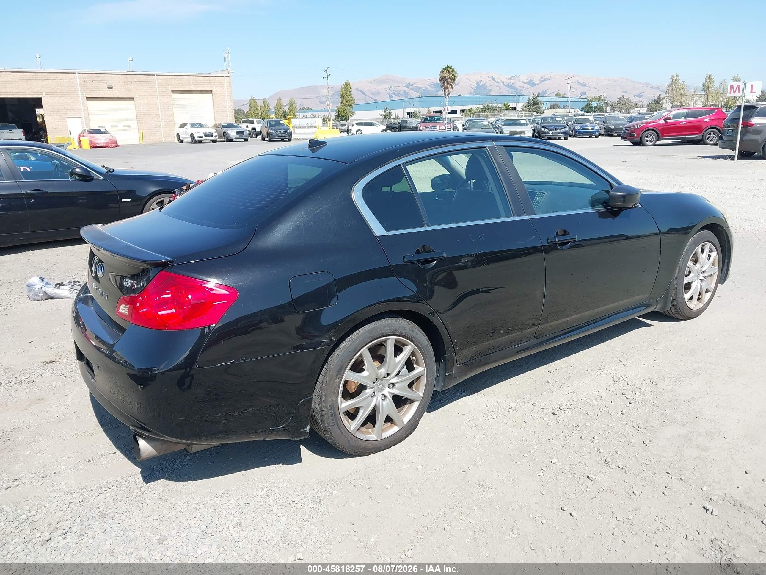 2013 Infiniti G37 Journey Black vin: JN1CV6AP6DM718733