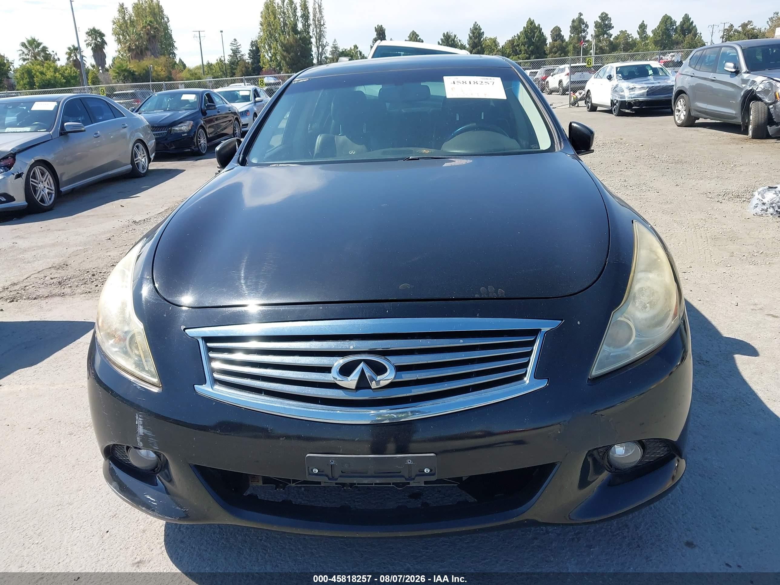 2013 Infiniti G37 Journey Black vin: JN1CV6AP6DM718733