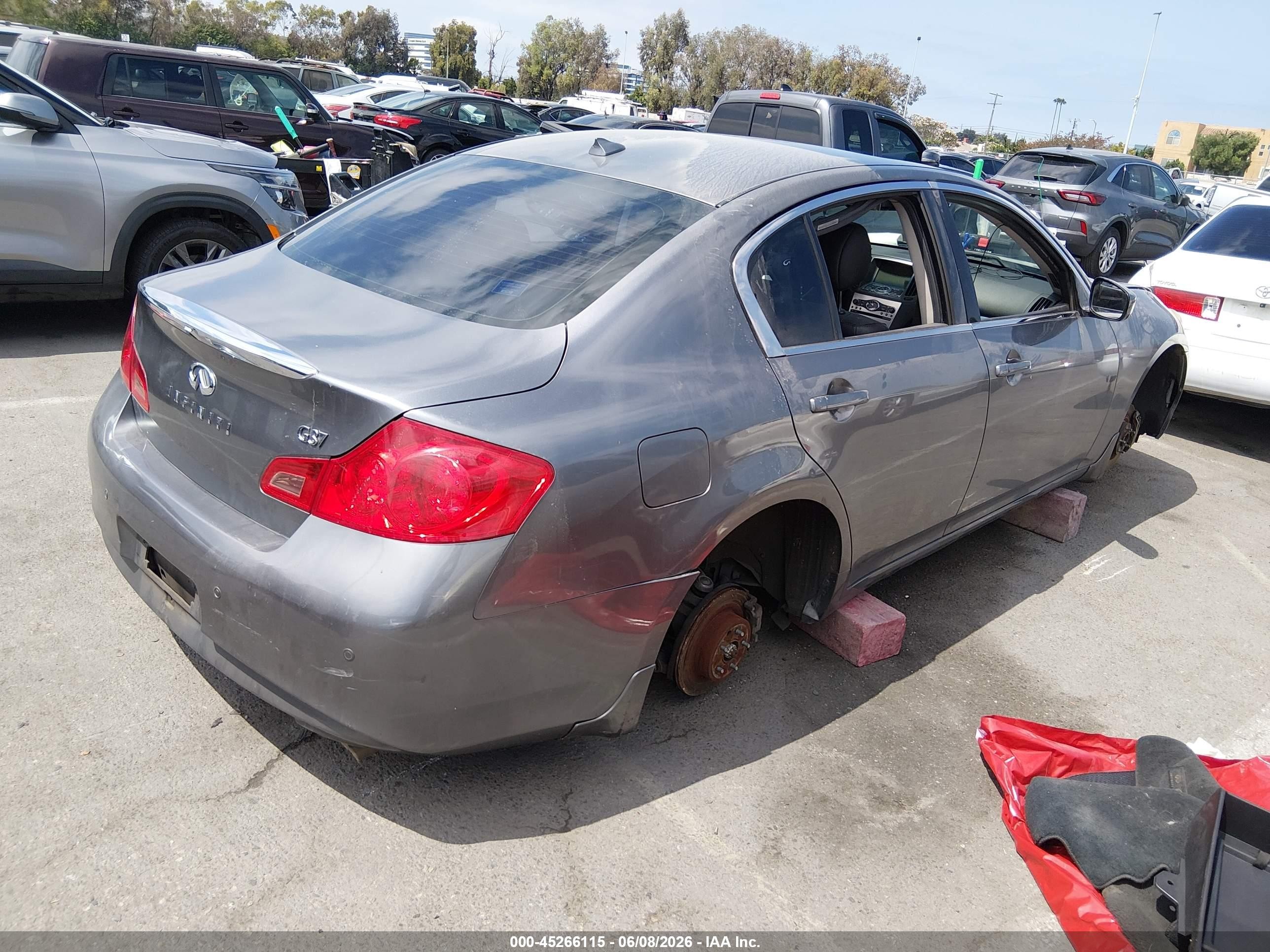 2013 Infiniti G37 Journey Серый vin: JN1CV6AP6DM719316