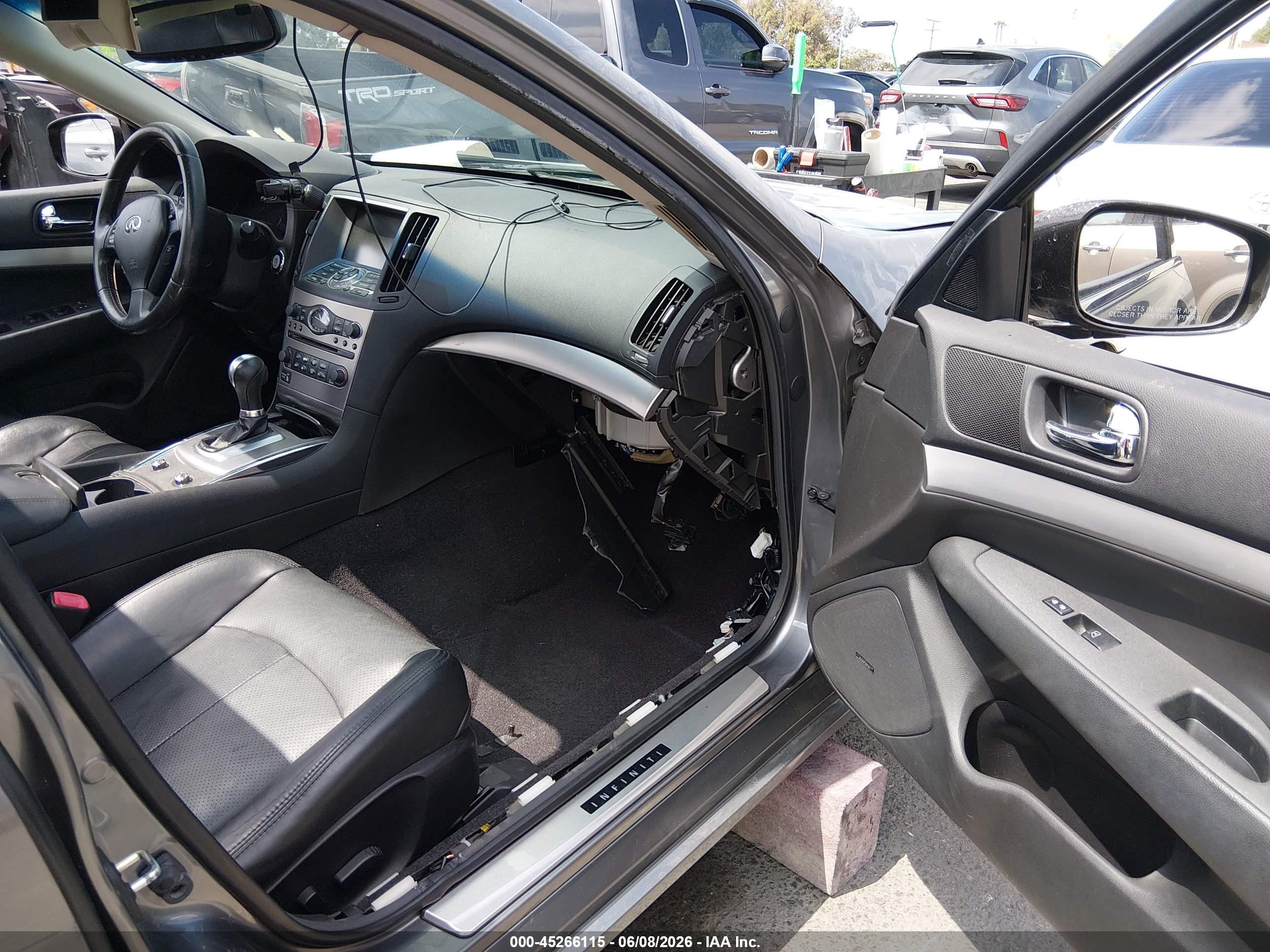 2013 Infiniti G37 Journey Серый vin: JN1CV6AP6DM719316