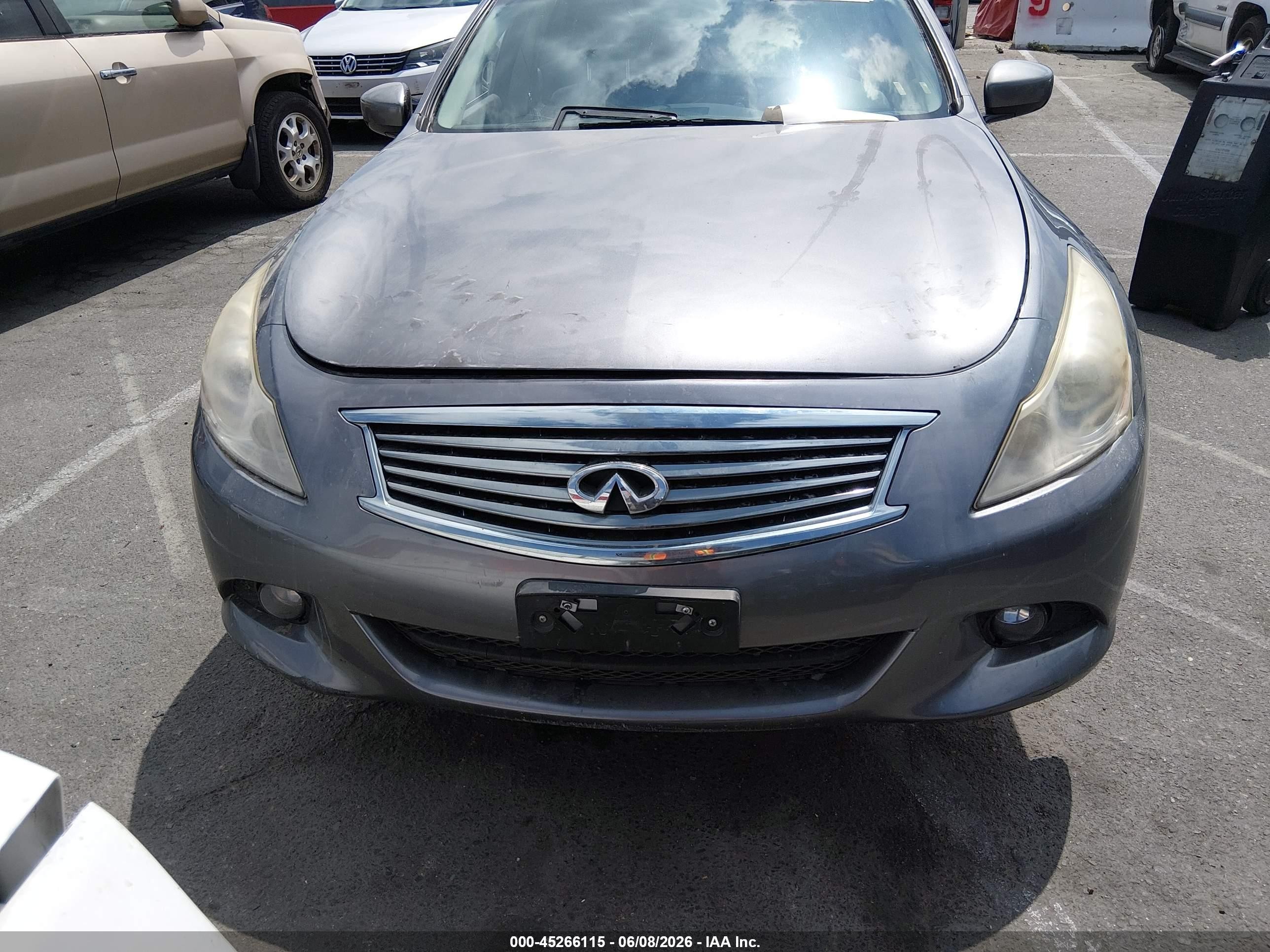 2013 Infiniti G37 Journey Серый vin: JN1CV6AP6DM719316