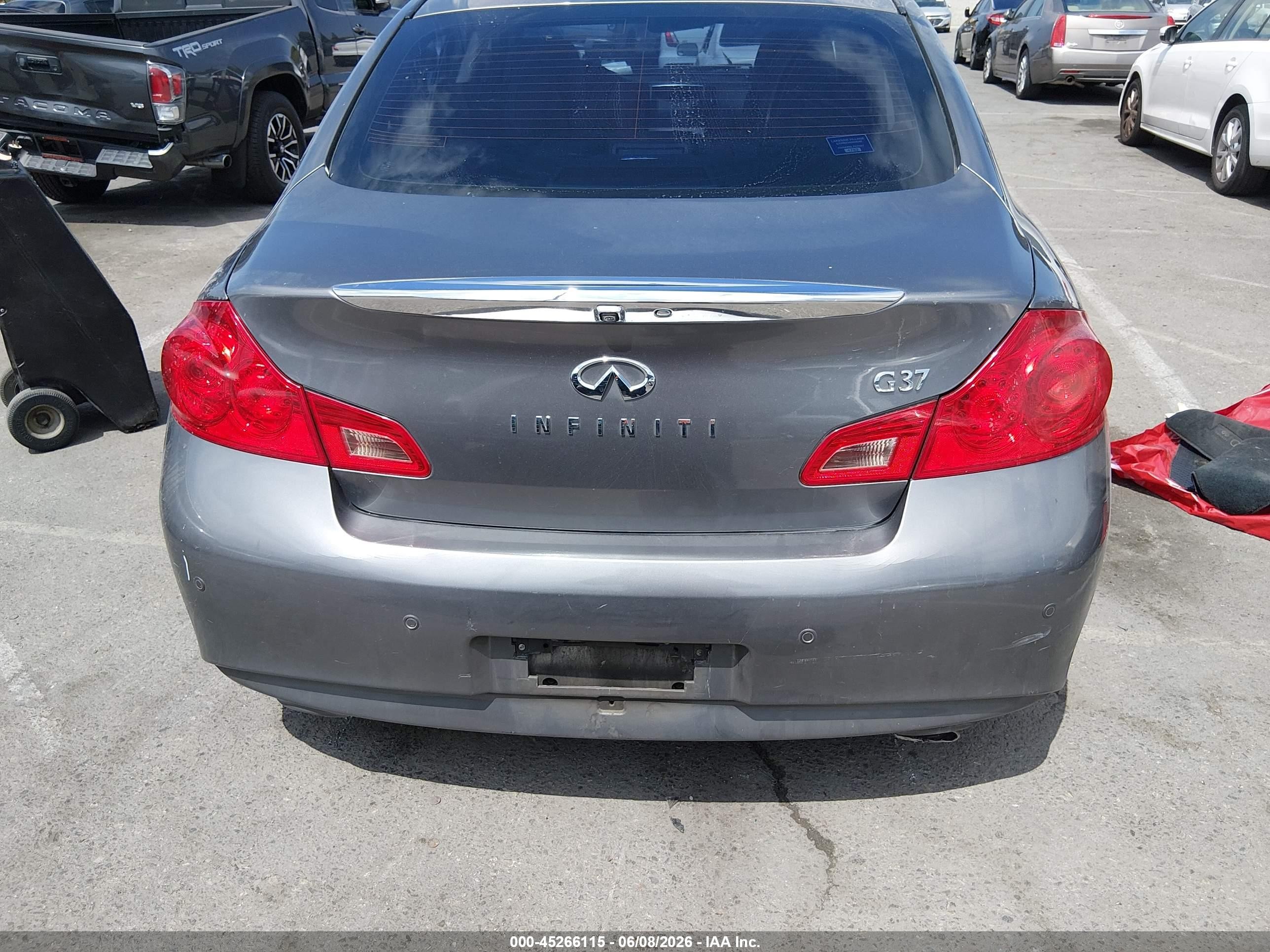2013 Infiniti G37 Journey Серый vin: JN1CV6AP6DM719316