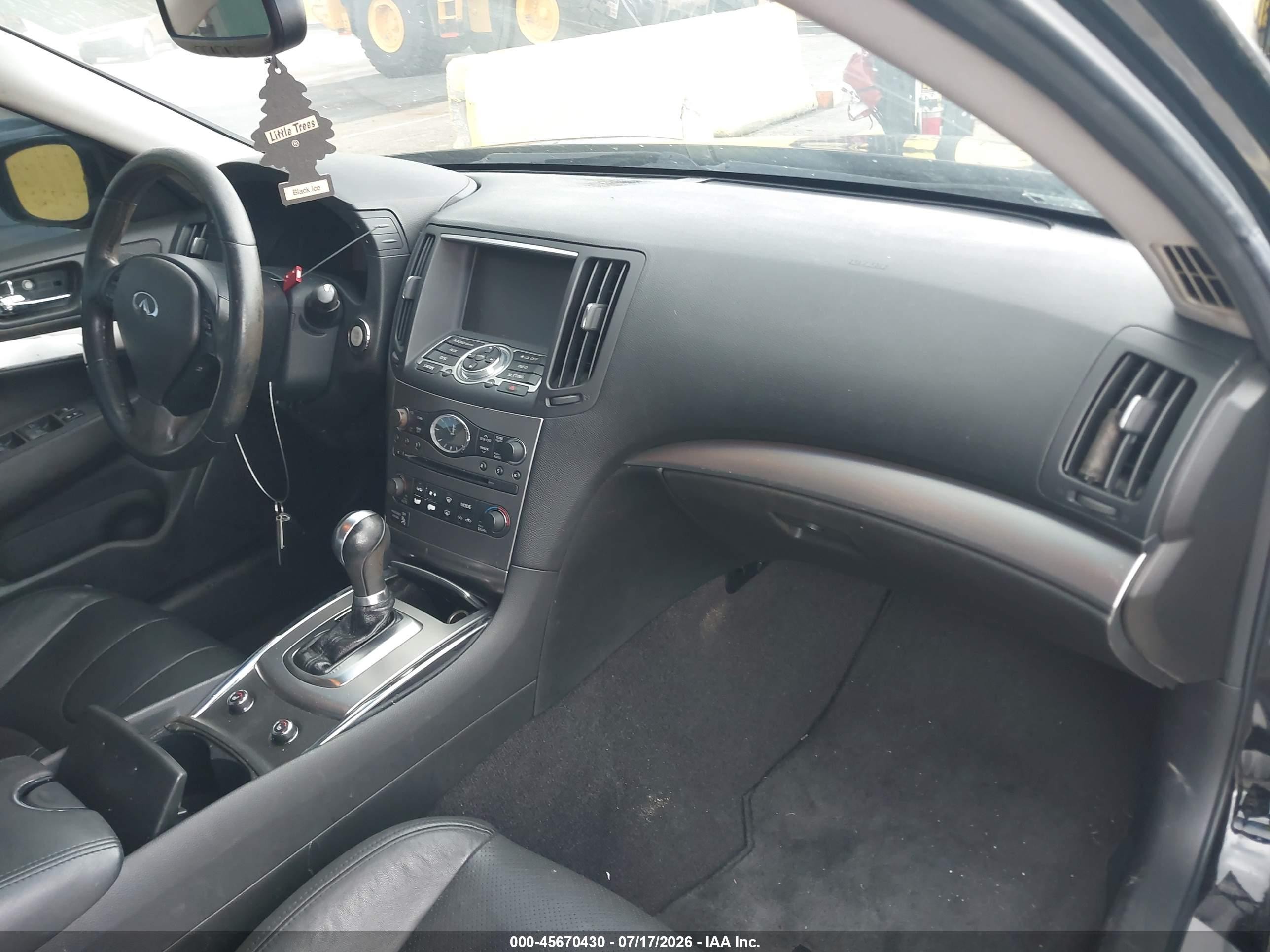 2013 Infiniti G37 Journey Black vin: JN1CV6AP6DM725312