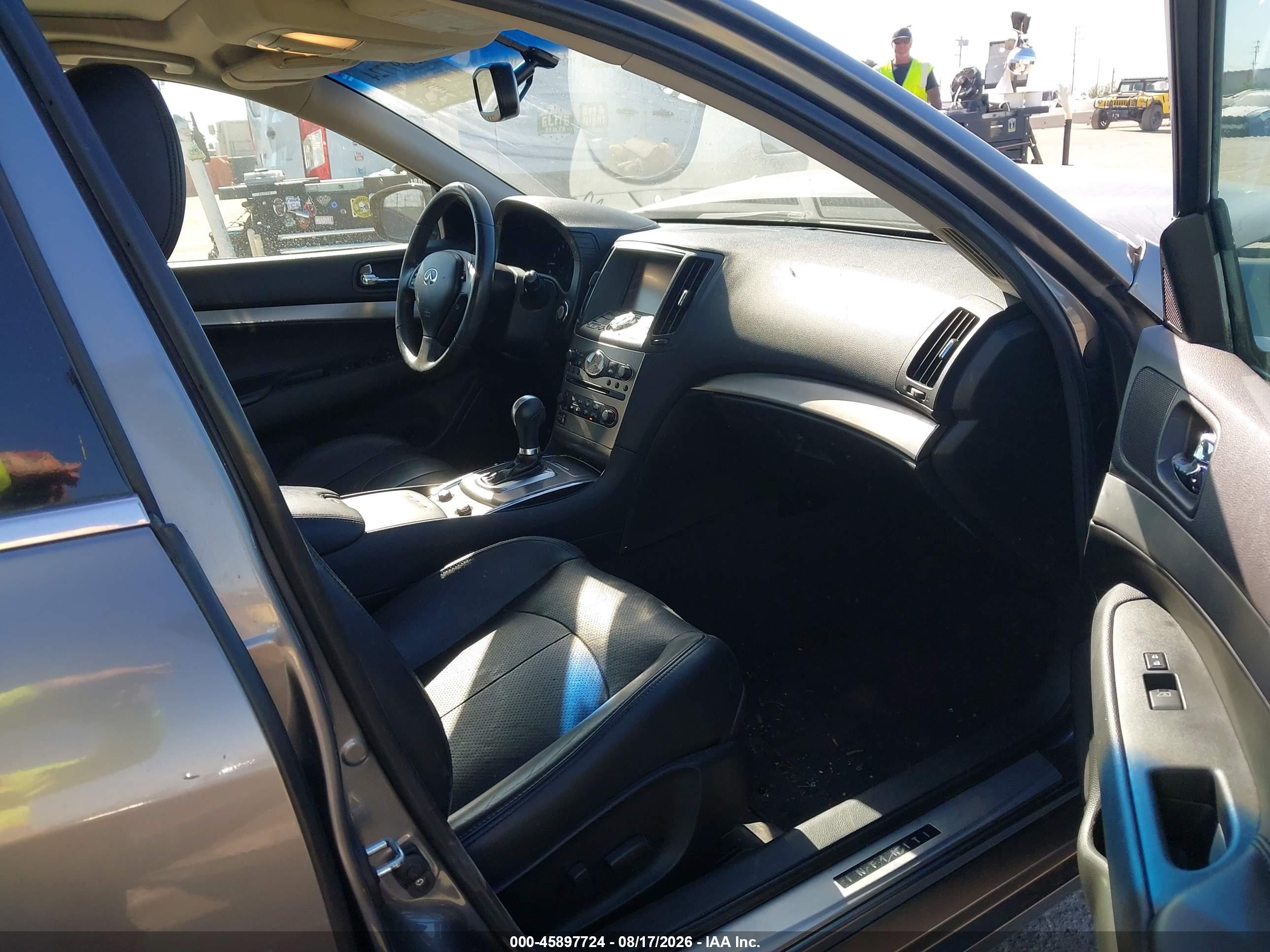 2013 Infiniti G37 Journey Gray vin: JN1CV6AP6DM726234