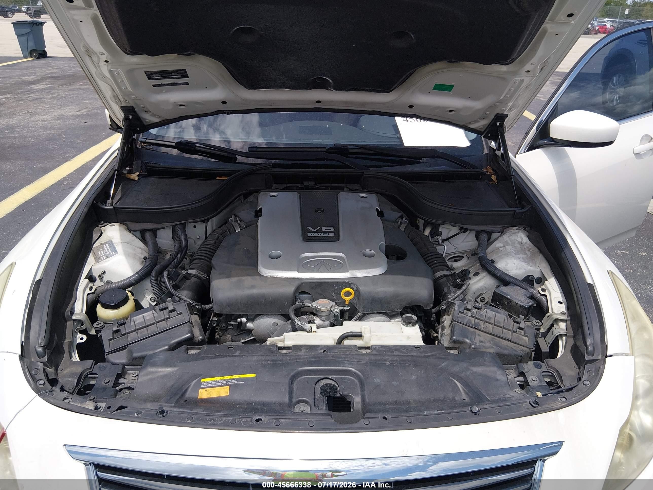 2010 Infiniti G37 Journey White vin: JN1CV6AP7AM202716