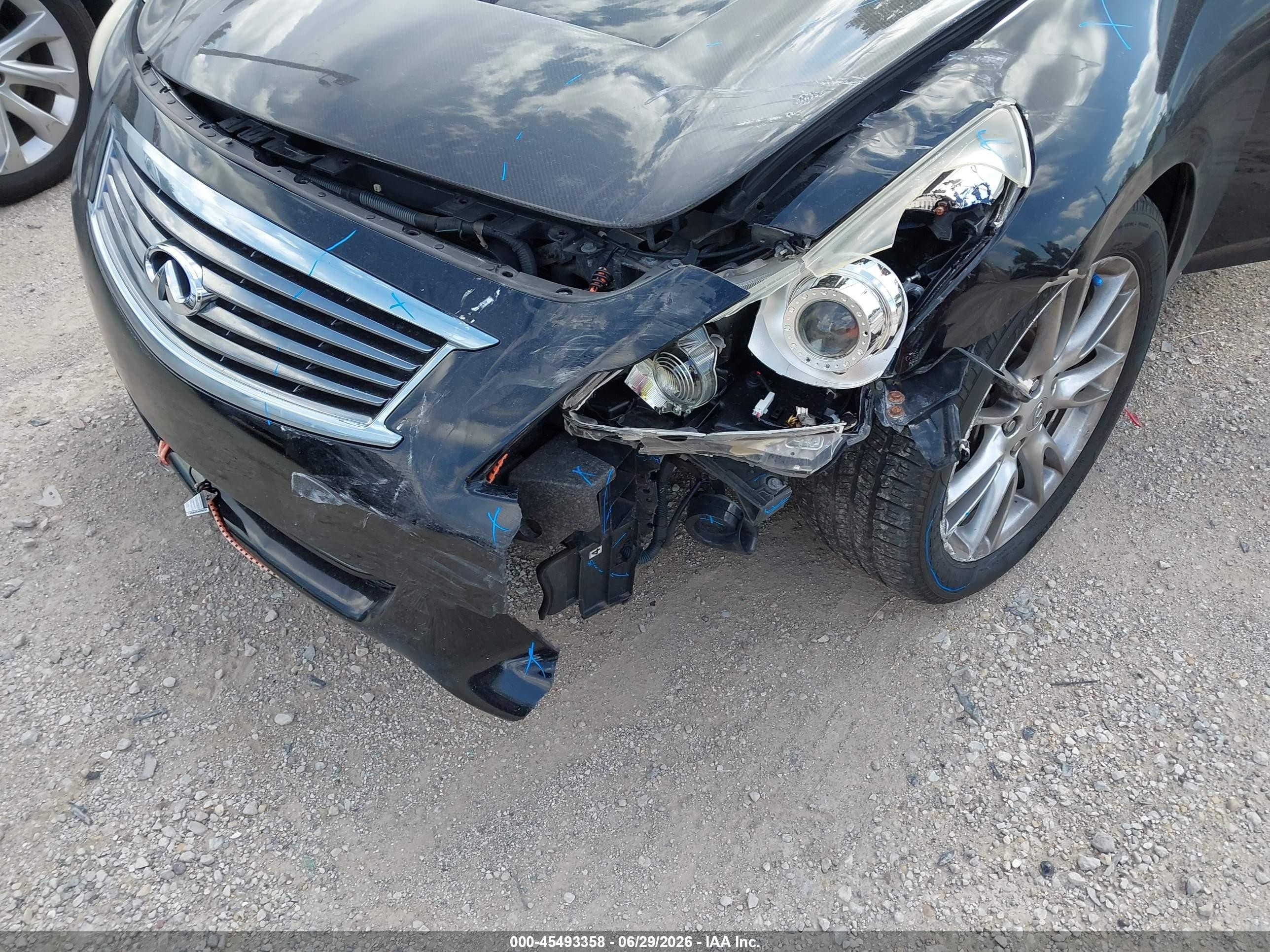 2010 Infiniti G37 Journey Черный vin: JN1CV6AP7AM400177
