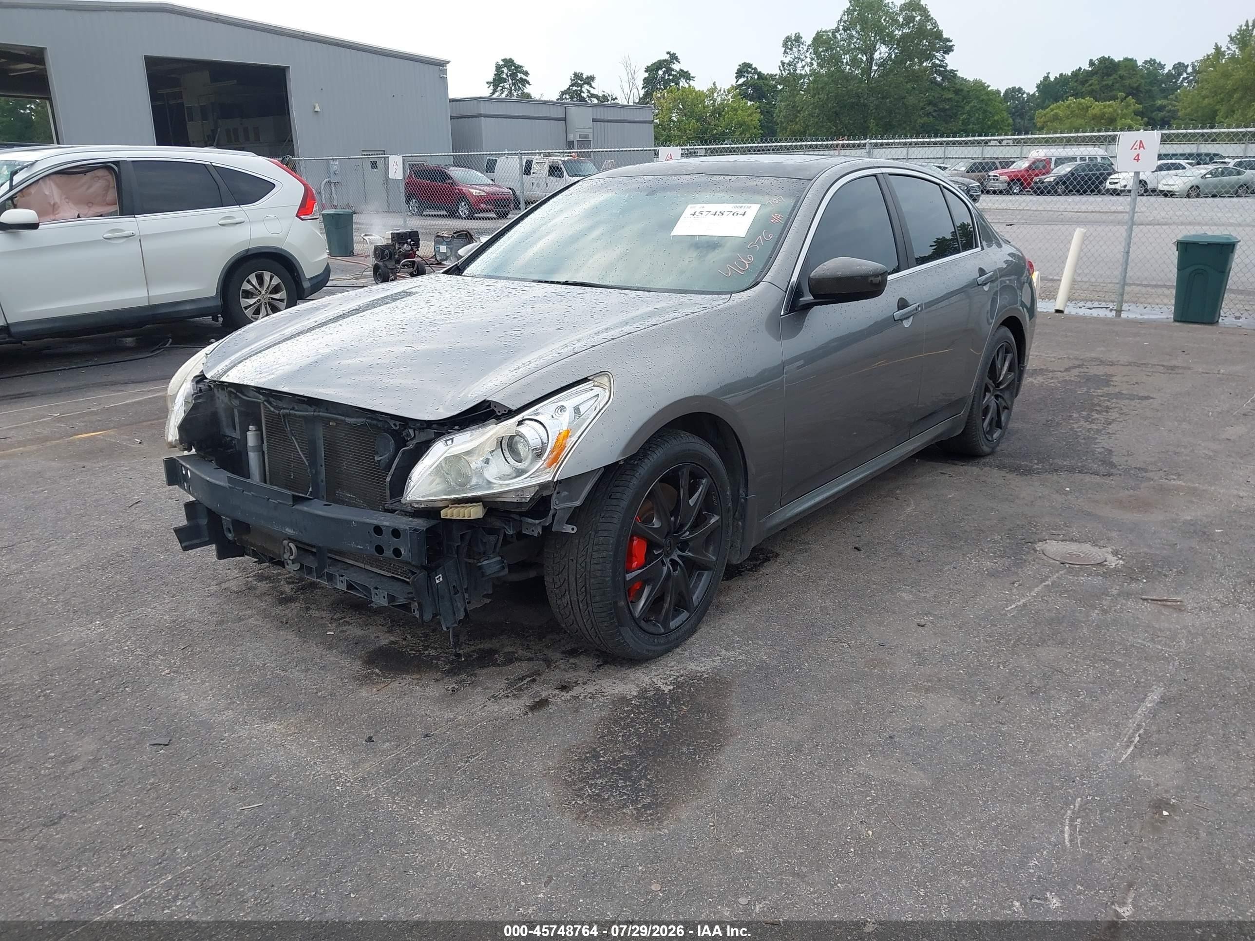 2010 Infiniti G37 Journey Gray vin: JN1CV6AP7AM406576