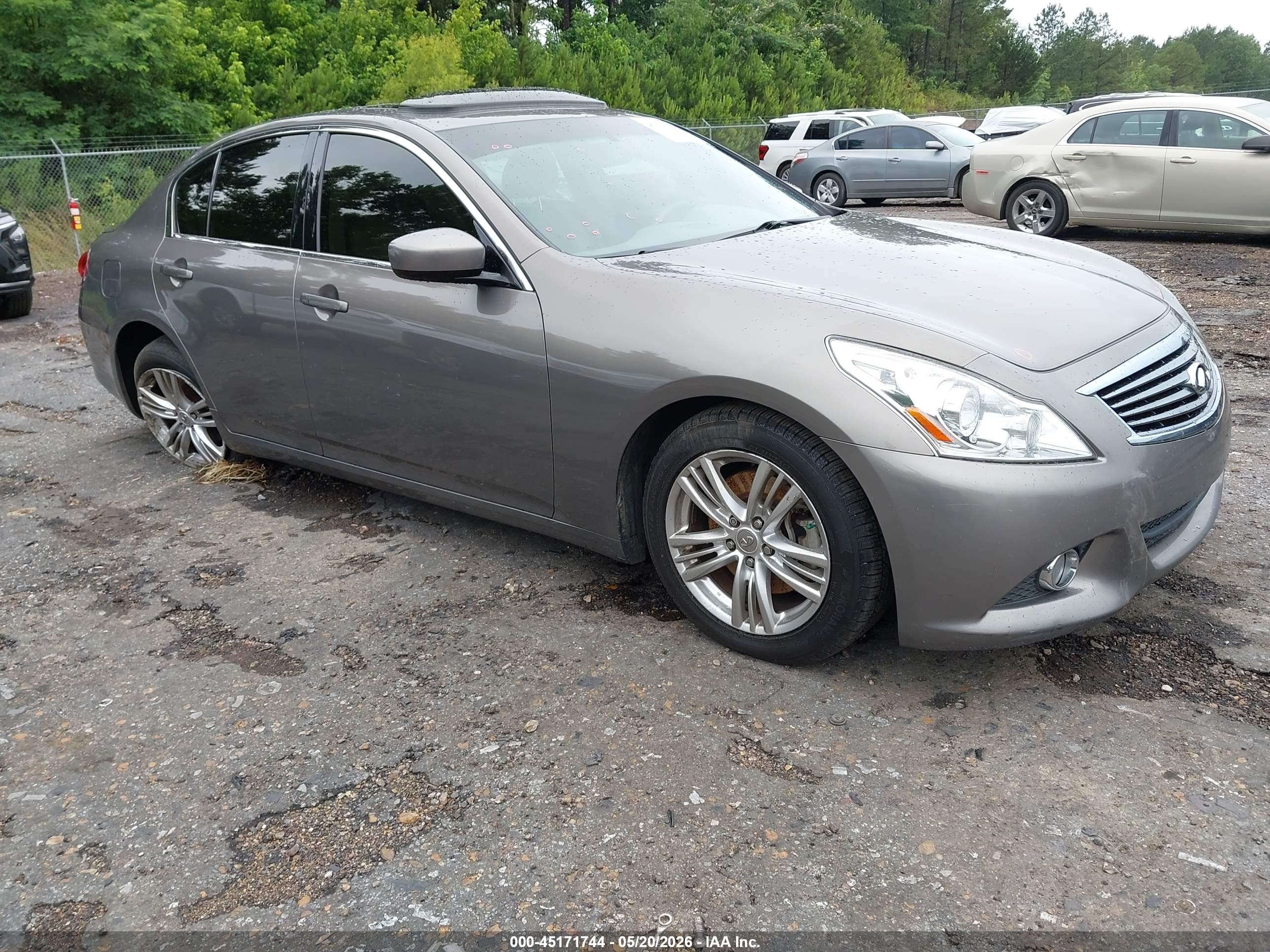 2010 Infiniti G37 Journey Gold vin: JN1CV6AP7AM409445