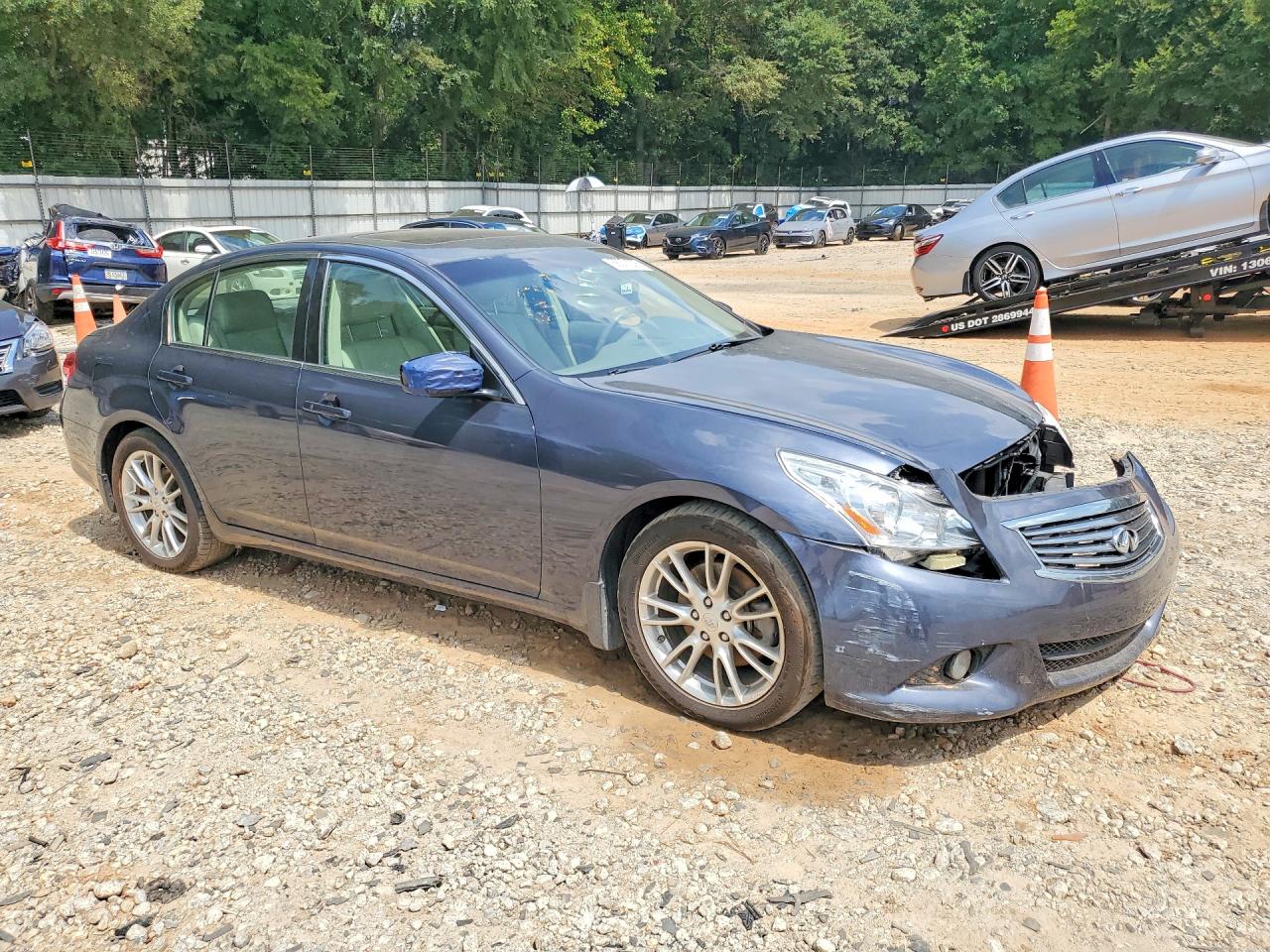 2011 Infiniti G37 Sedan Journey Угольный vin: JN1CV6AP7BM303952