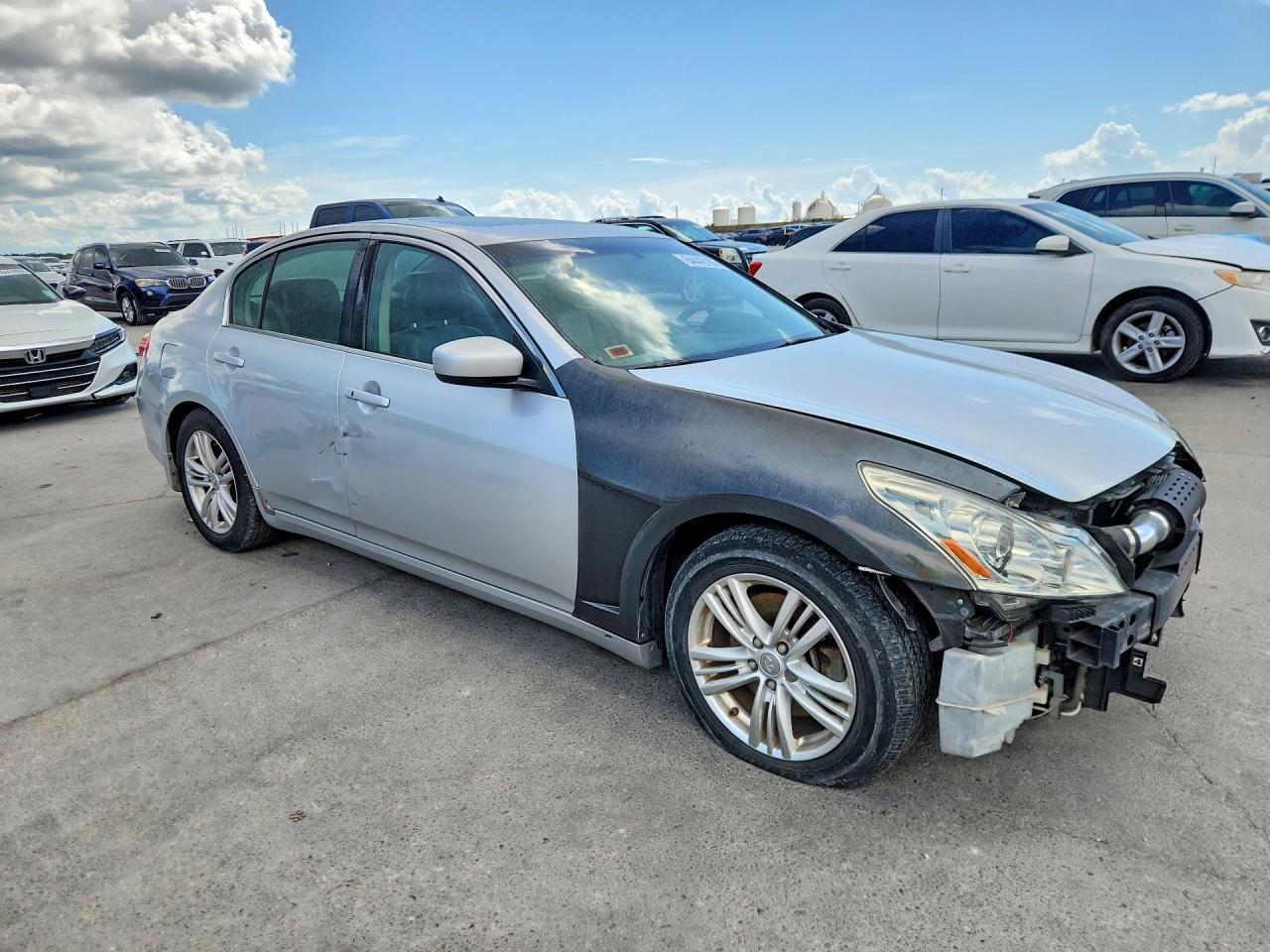 2011 Infiniti G37 Sedan Journey Silver vin: JN1CV6AP7BM304826