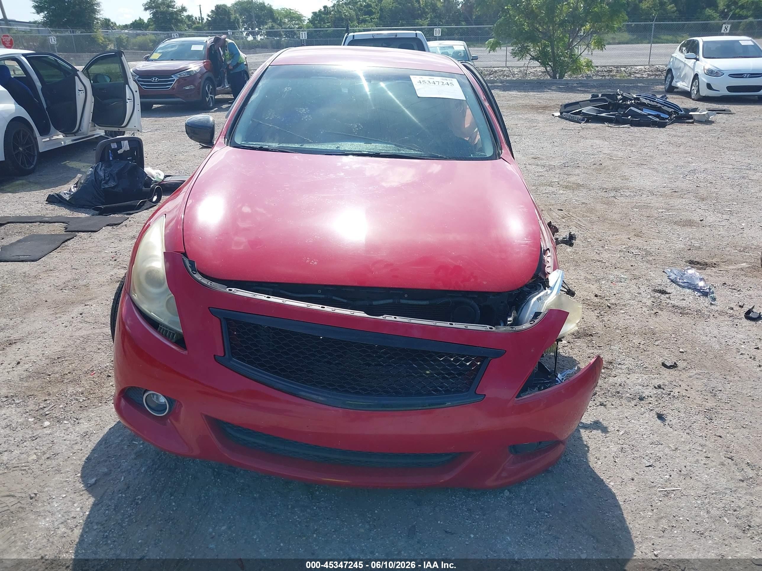 2011 Infiniti G37 Journey Red vin: JN1CV6AP7BM506050